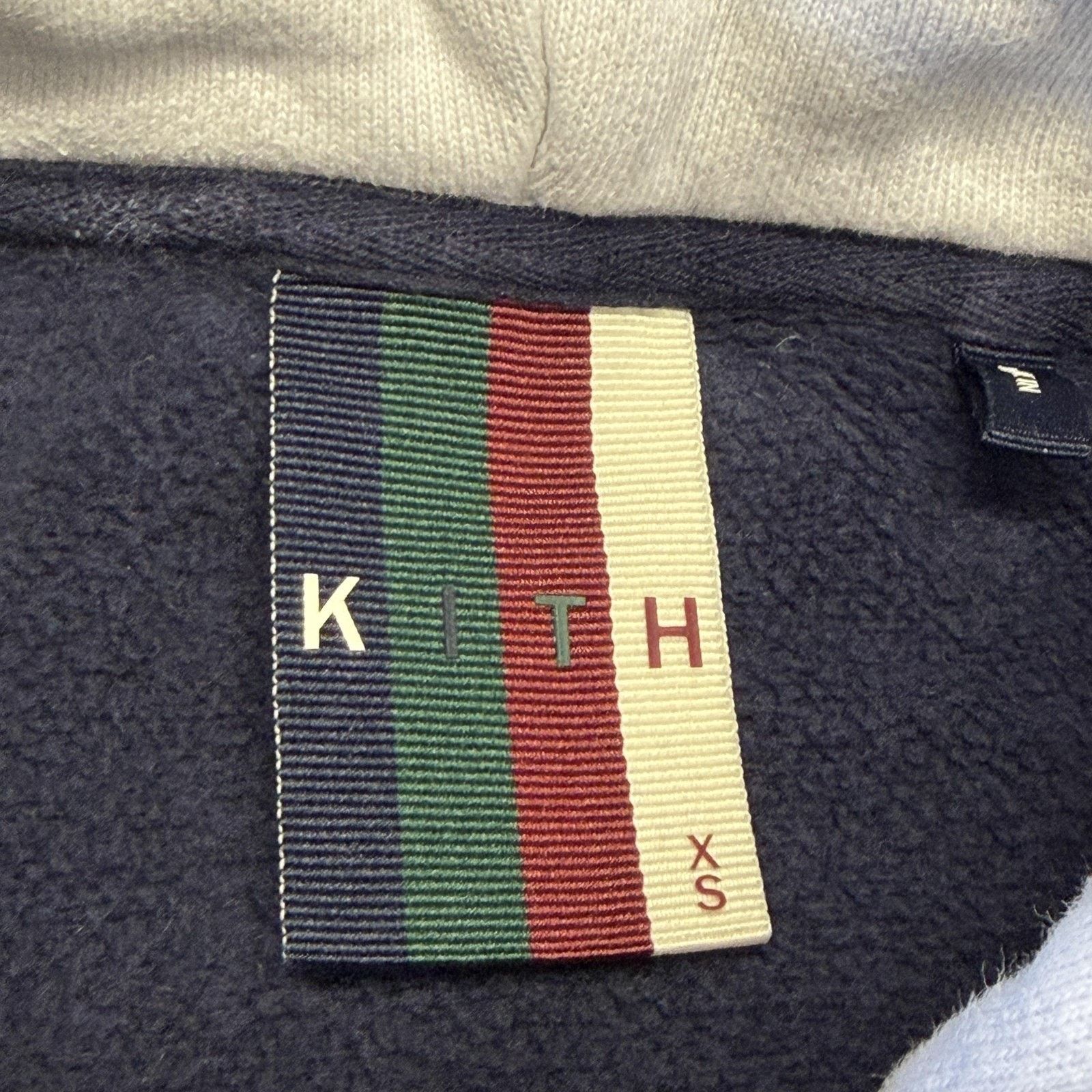 Kith KITH Hoodie Mens XS Blue Pullover Fleece Kangaroo Pocket Size US XS / EU 42 / 0 - 6 Thumbnail