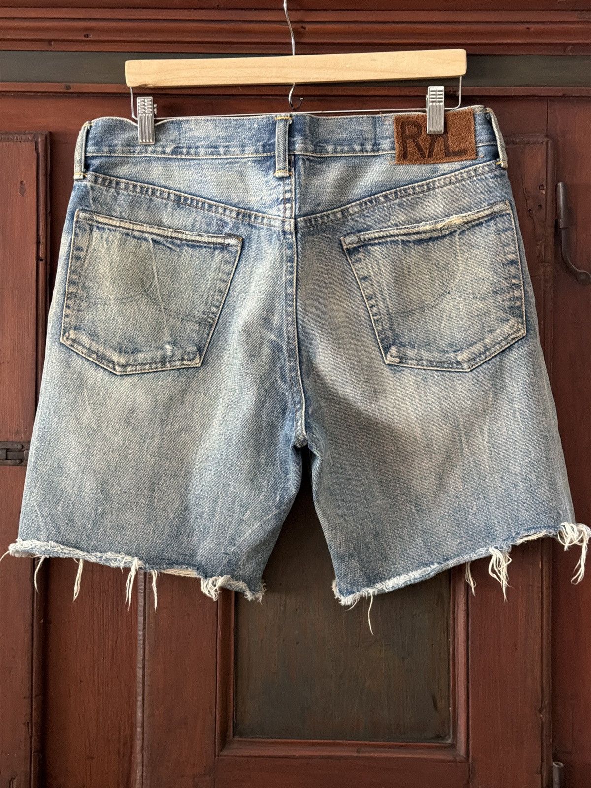 RRL Ralph Lauren RRL selvedge cutoff shorts | Grailed