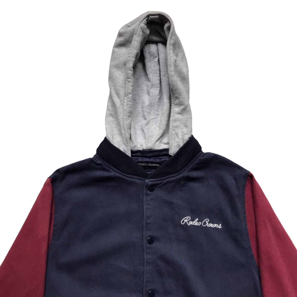 Japanese Brand × Vintage VINTAGE RODEO CROWNS SKATE HOODIE VARSITY STYLE JACKET Size US L / EU 52-54 / 3 - 6 Thumbnail