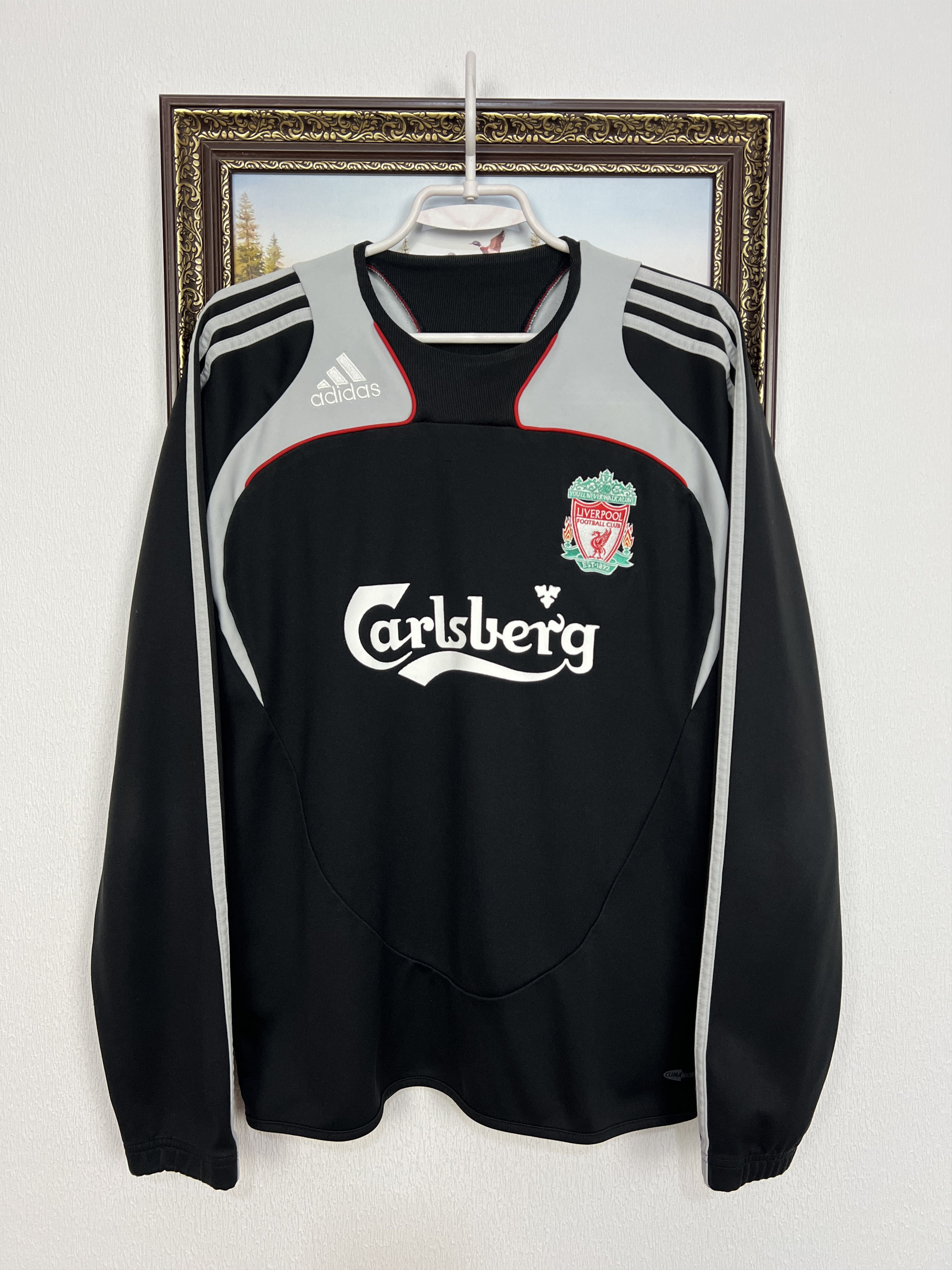 Adidas Vintage Liverpool Football Sweatshirt Soccer Jacket Crewneck Size US M / EU 48-50 / 2 - 1 Thumbnail