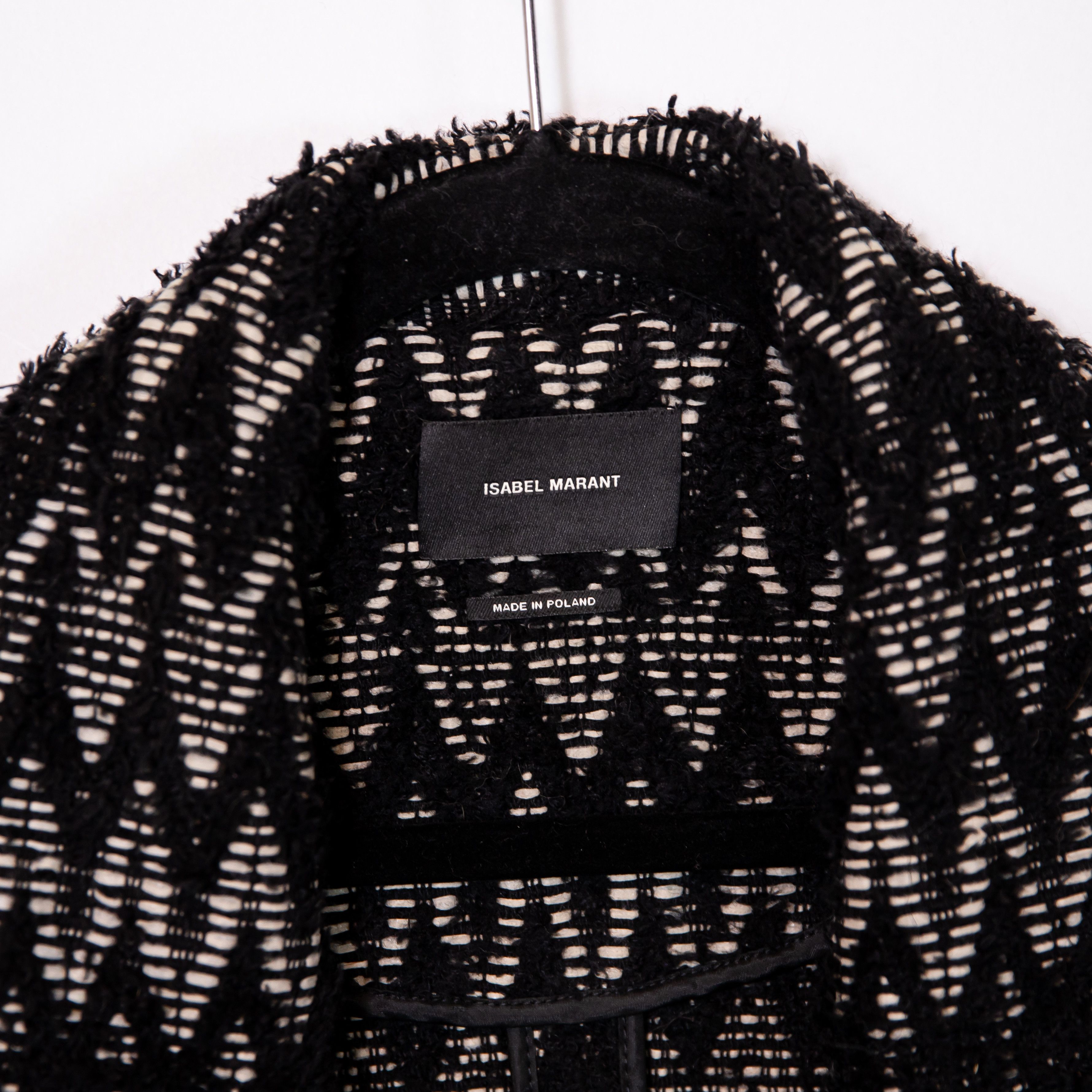 Isabel Marant Isabel Marant Elis Zigzag Striped Jacquard Wool Size XS / US 0-2 / IT 36-38 - 2 Thumbnail