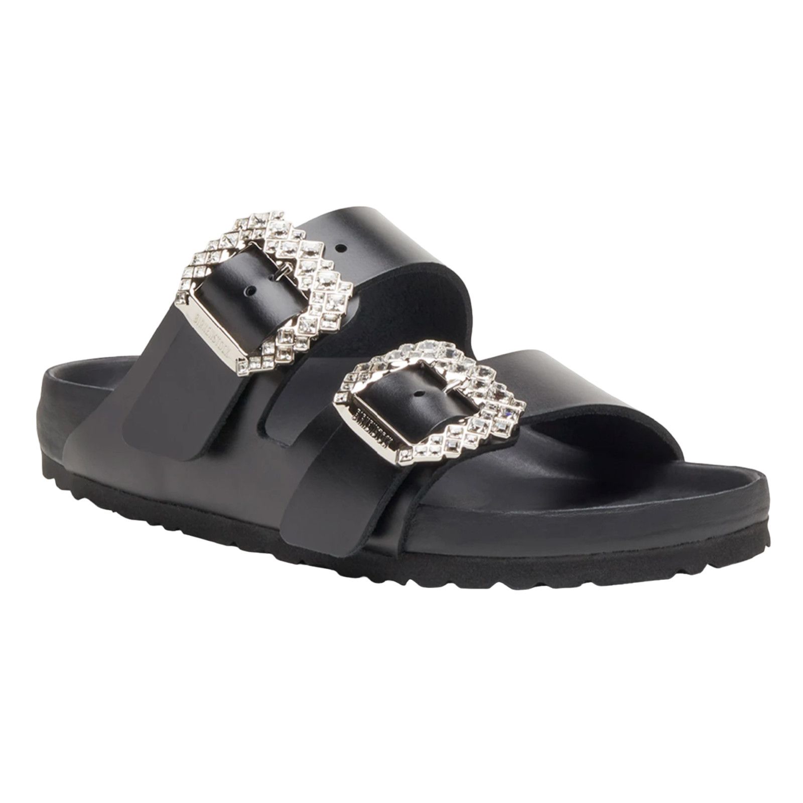 Manolo Blahnik Manolo Blahnik Birkenstock Arizona Crystal Buckle Black Size US 5 / IT 35 - 3 Thumbnail