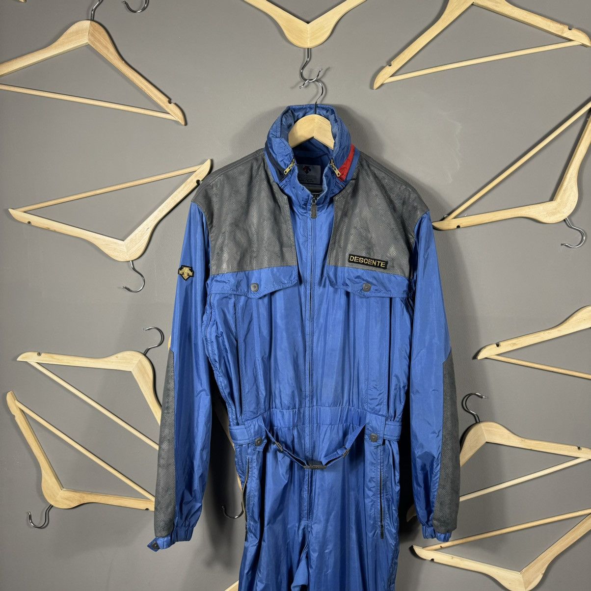 Descente × Japanese Brand Vintage Descente USA National Team Ski Suit Size US XXL / EU 58 / 5 - 2 Thumbnail