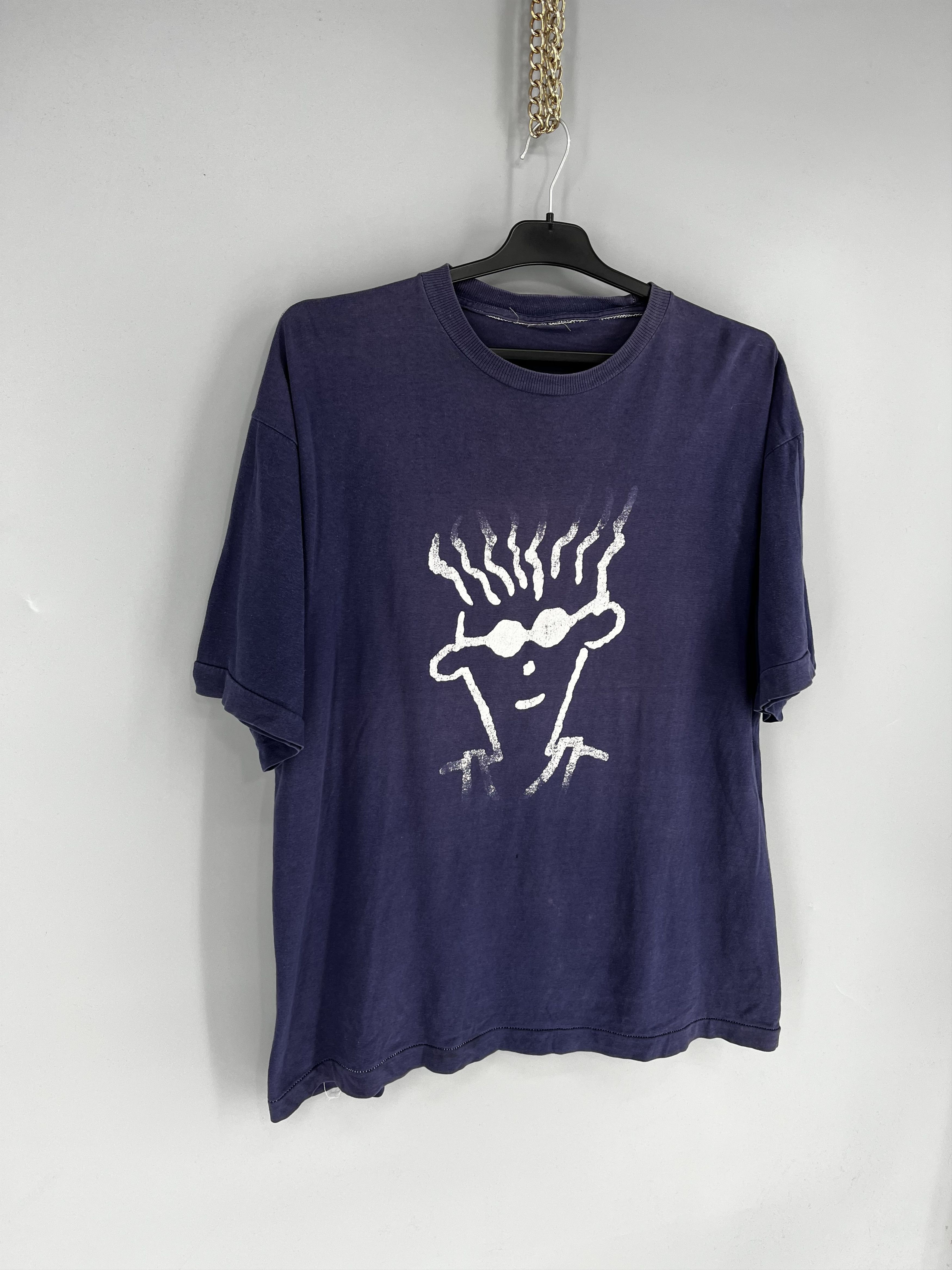 Cartoon Network Movie cartoon Fido Dido Logo big Face vtg Vintage Size US L / EU 52-54 / 3 - 2 Thumbnail