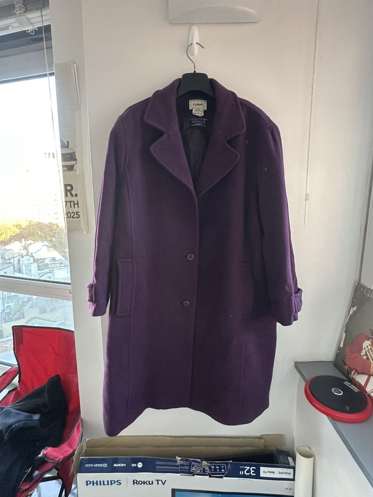 L.L. Bean LL Bean wool trenchcoat/peacoat Size US XXL / EU 58 / 5 - 1 Thumbnail