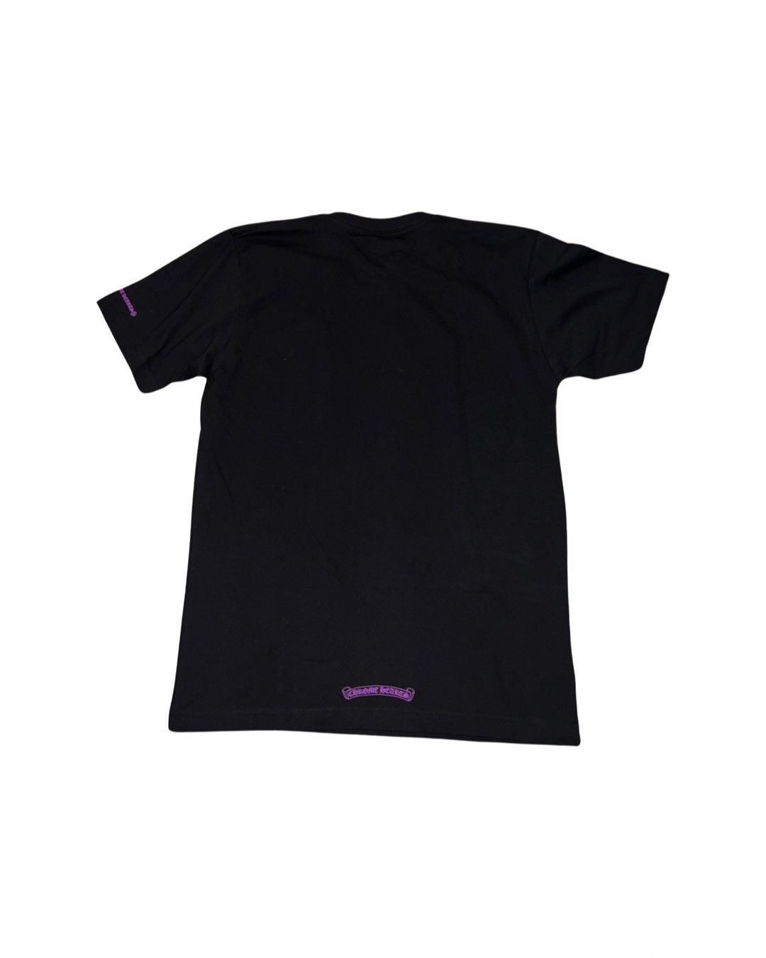 Chrome Hearts Psych purple neck logo tee Size US L / EU 52-54 / 3 - 2 Thumbnail