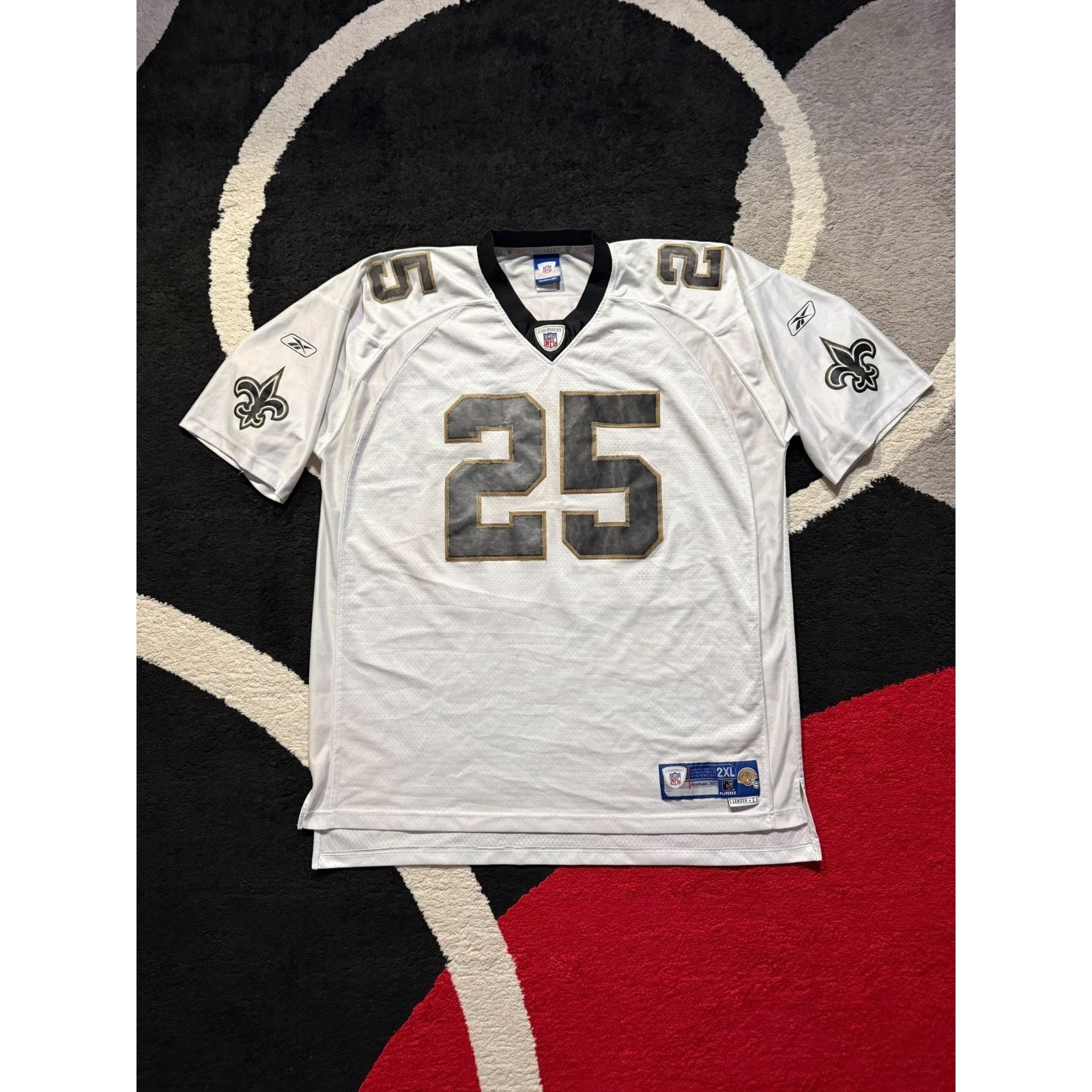 Reebok New Orleans Saints Reggie Bush #25 Reebok NFL Jersey 2XL Size US XXL / EU 58 / 5 - 3 Thumbnail