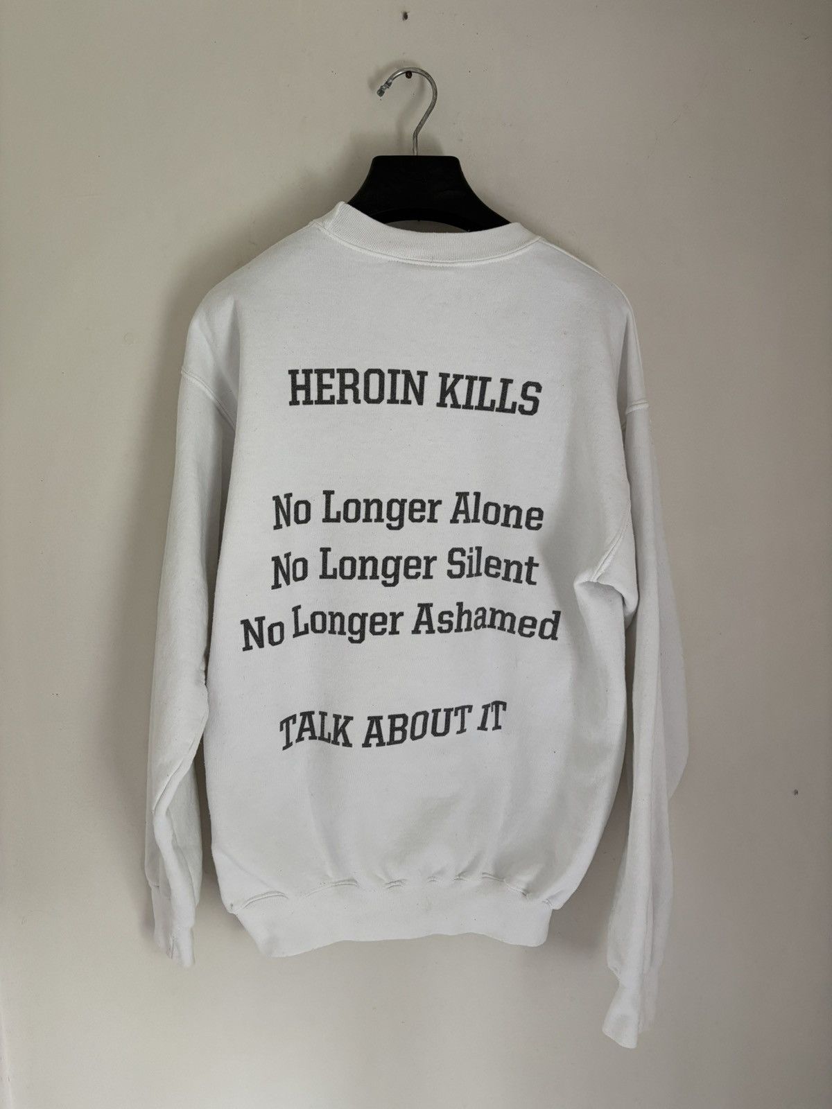 Other 1996 Heroin Kills Awareness Sweatee Size US M / EU 48-50 / 2 - 1 Thumbnail