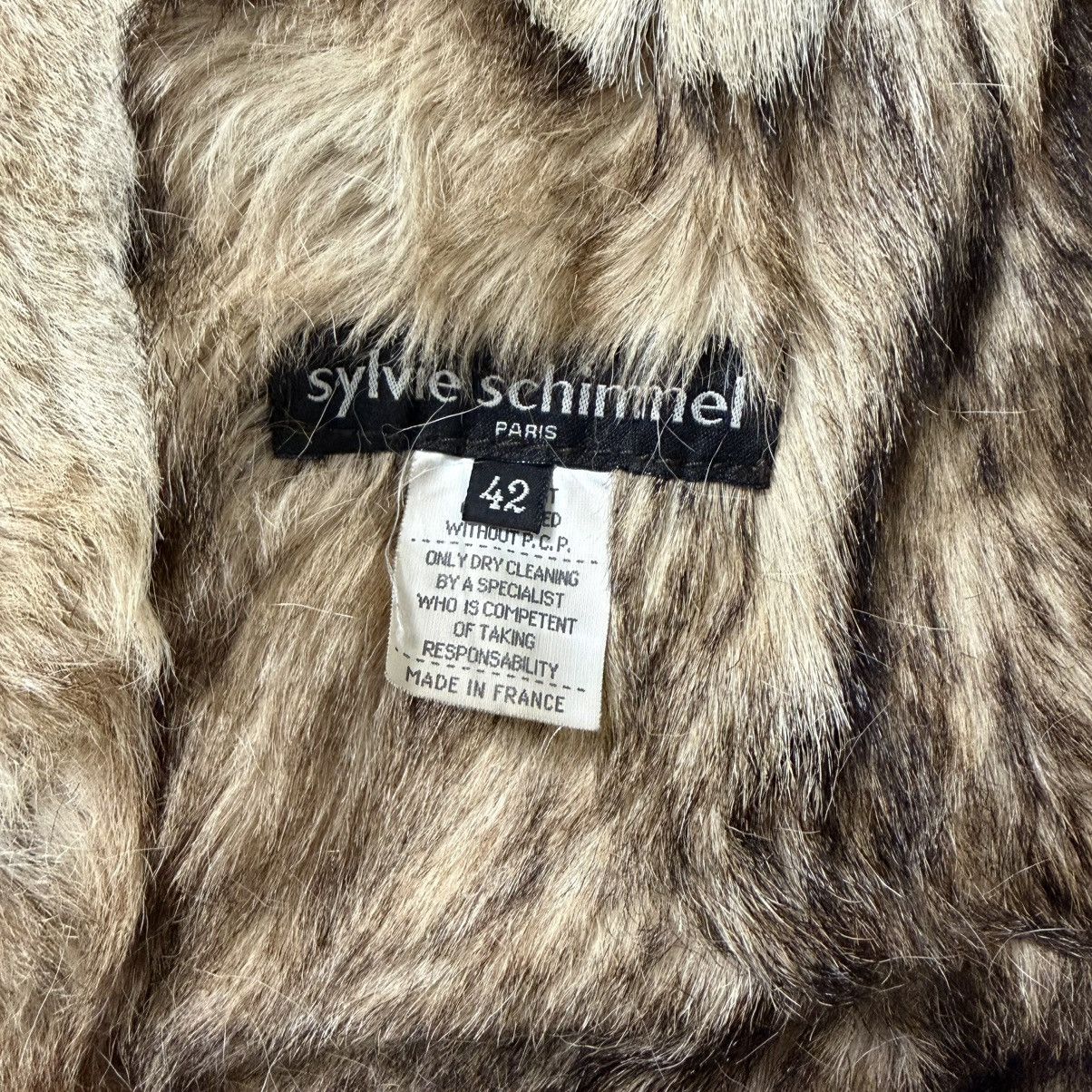 Other Vintage Sylvie Schimmel Goat Fur Coat - Brown Size L / US 10 / IT 46 - 2 Thumbnail