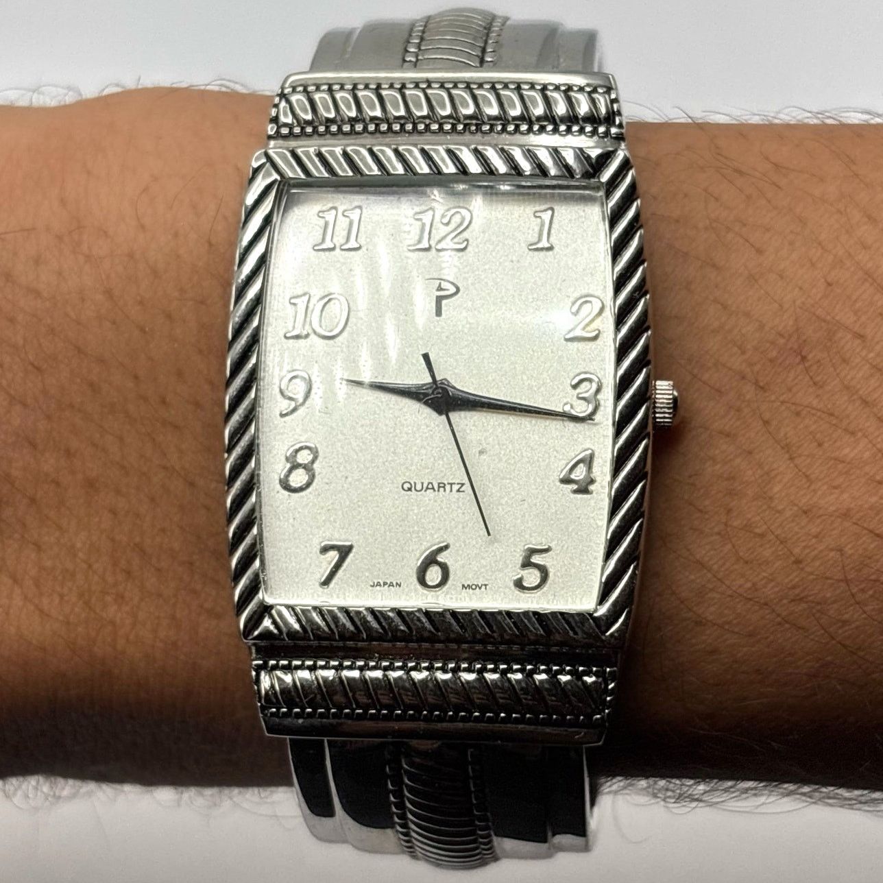 Other Silver P Cuff Watch Size ONE SIZE - 2 Thumbnail