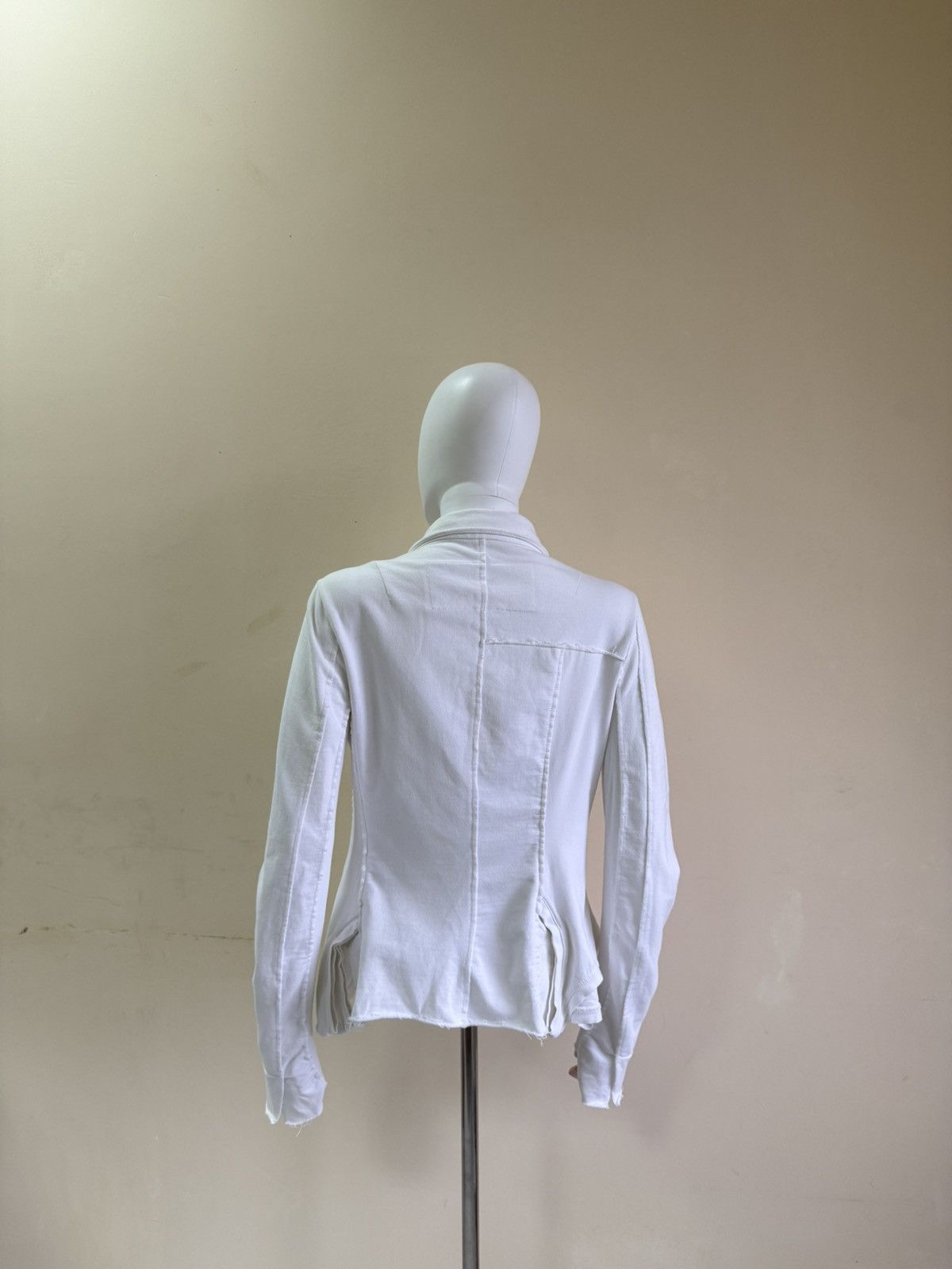 Rundholz Rundholz Black Label White Avant Garde Blazer Jacket Size M Size M / US 6-8 / IT 42-44 - 8 Thumbnail