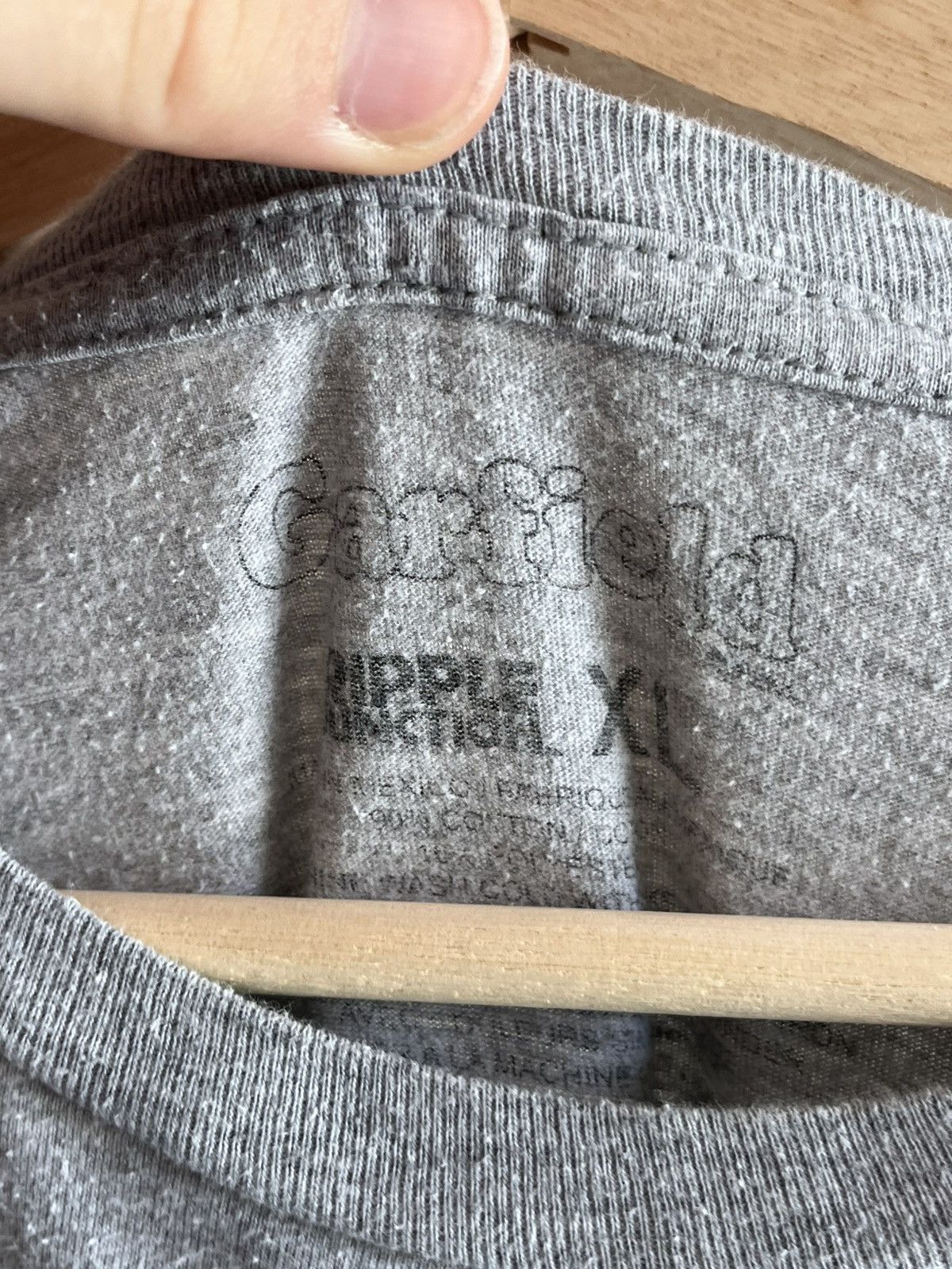 Vintage Garfield “Mood” Graphic Tee – XL Grey Size US L / EU 52-54 / 3 - 3 Thumbnail