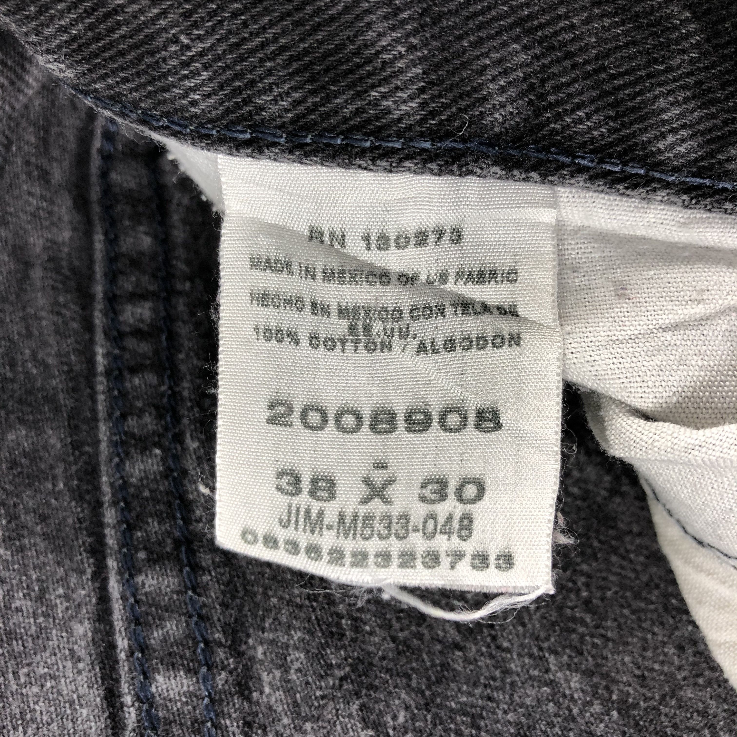 Lee × Vintage Vintage Faded Black Lee Jeans-J2583 Size US 37 - 10 Thumbnail