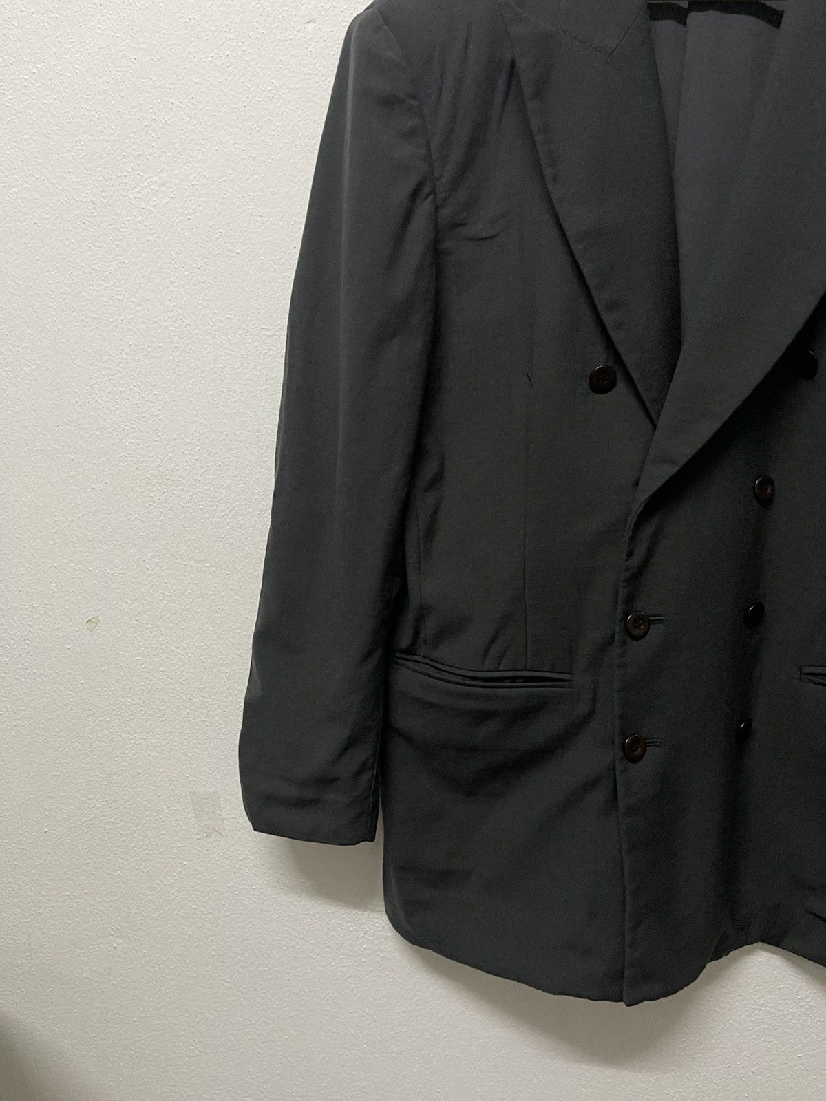 Jean Paul Gaultier VINTAGE JEAN PAUL GAULTIER HOMME WOOL BLZZER Size 50S - 3 Thumbnail