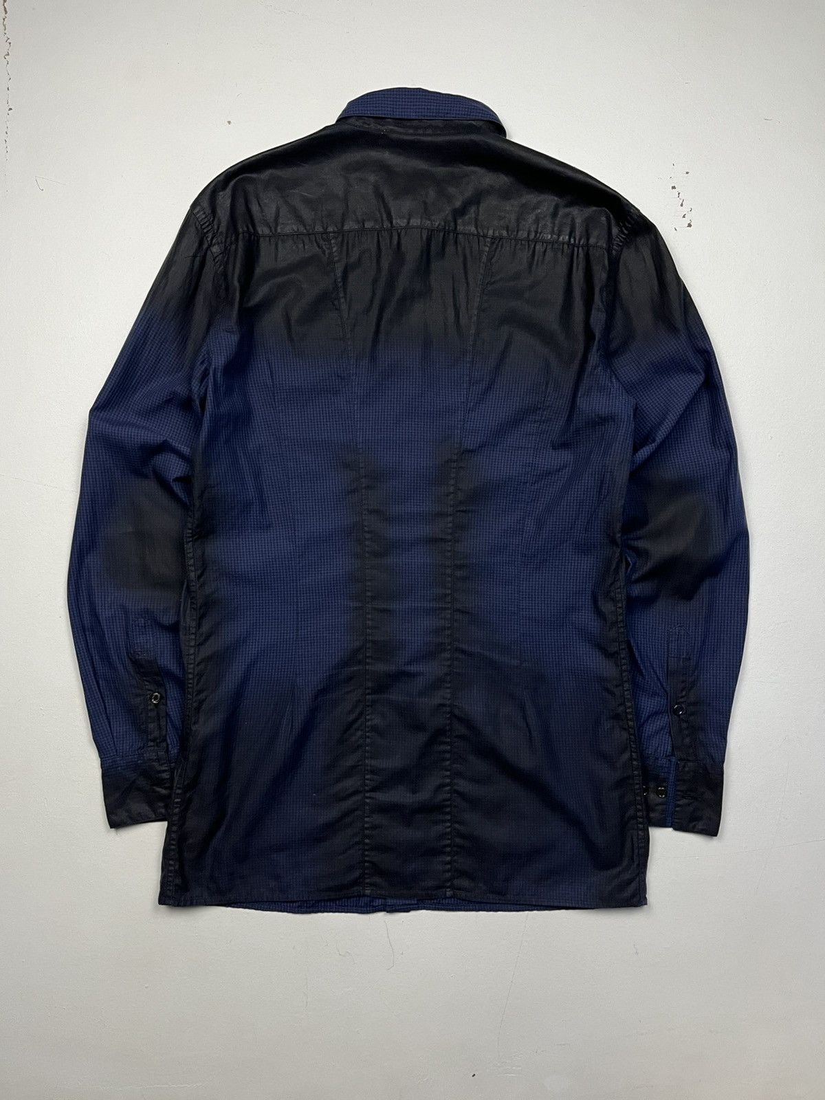 Bottega Veneta Vintage Bottega Veneta Waxed Detailing button down Shirt Size XL / US 12-14 / IT 48-50 - 15 Thumbnail