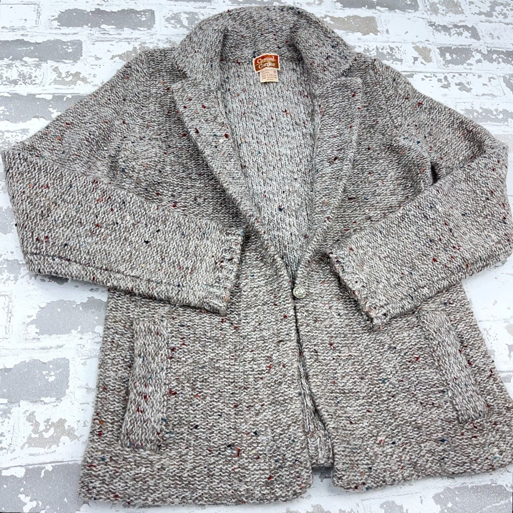 Vintage Vintage Casual Corner Sweater Women Medium Chunky Heavy Acrylic Wool Size M / US 6-8 / IT 42-44 - 6 Thumbnail