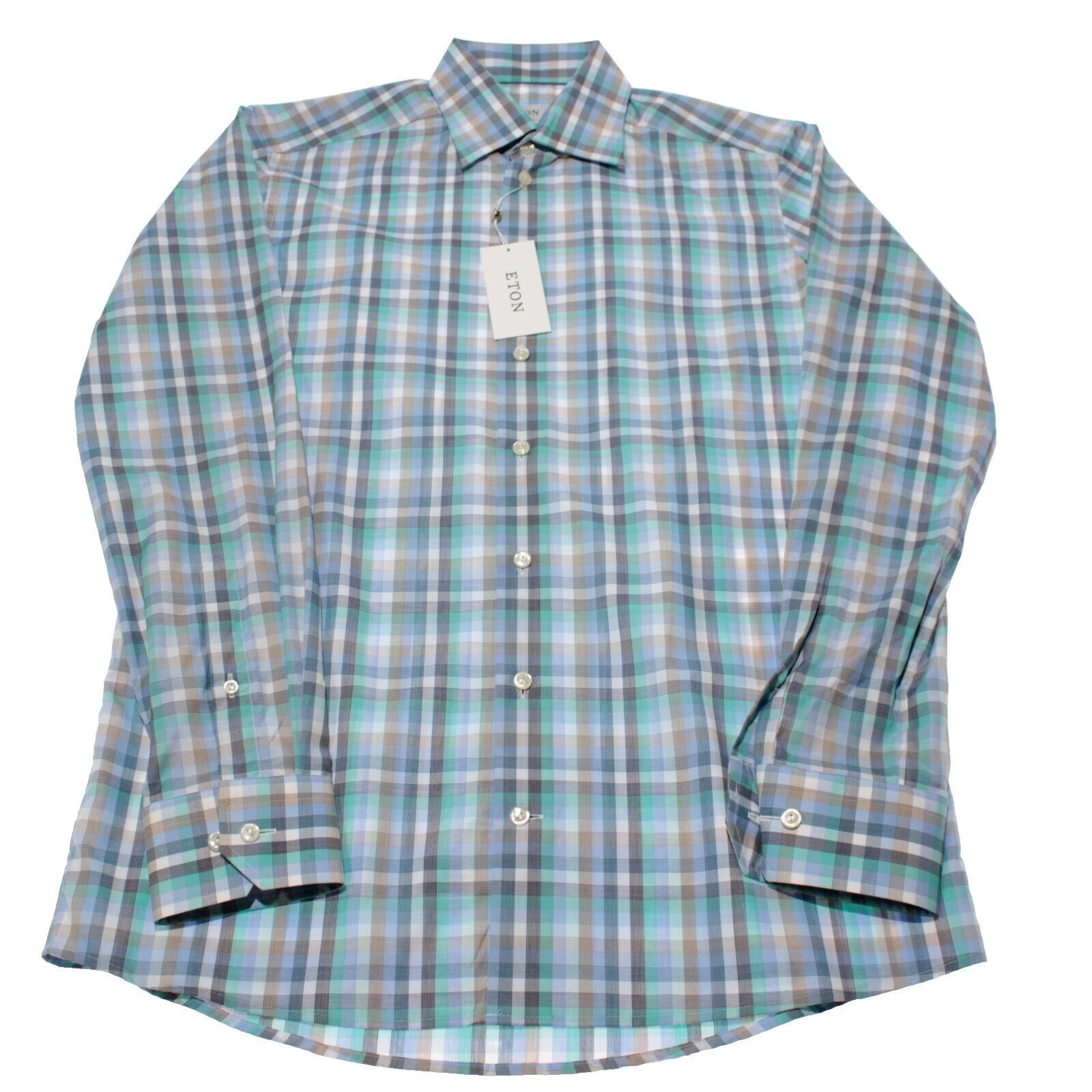 Eton Eton New with tags Shirt Size M US In Blue Size US M / EU 48-50 / 2 - 3 Thumbnail