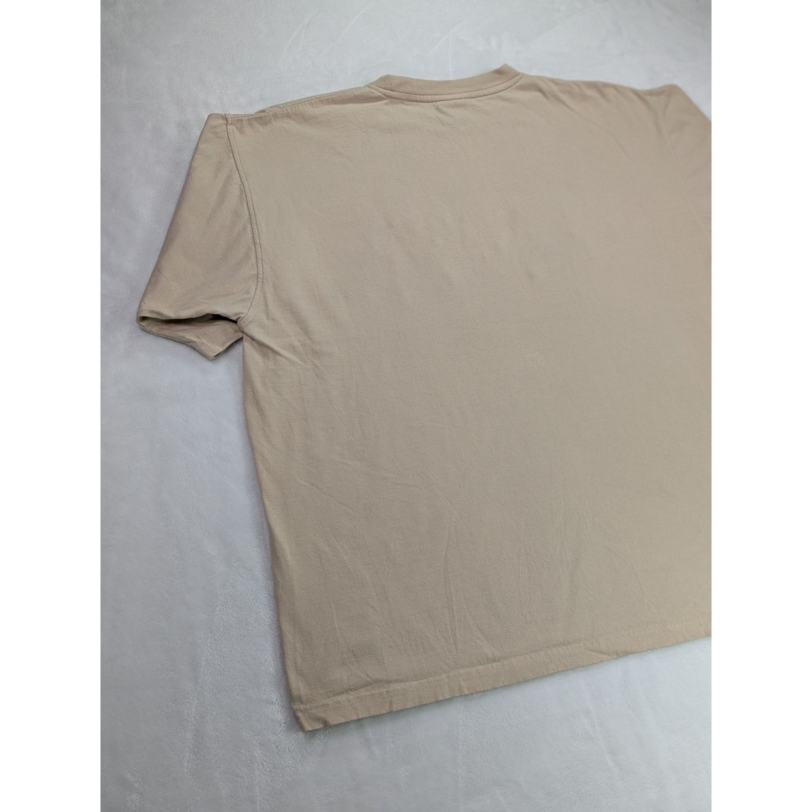 Southpole Sz XL Tan & White VTG Y2K Embroidered Logo Colorblock Size US XL / EU 56 / 4 - 8 Thumbnail