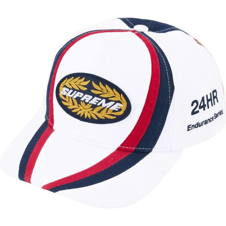 Supreme Supreme Endurance Series 6-Panel White Size ONE SIZE - 6 Thumbnail