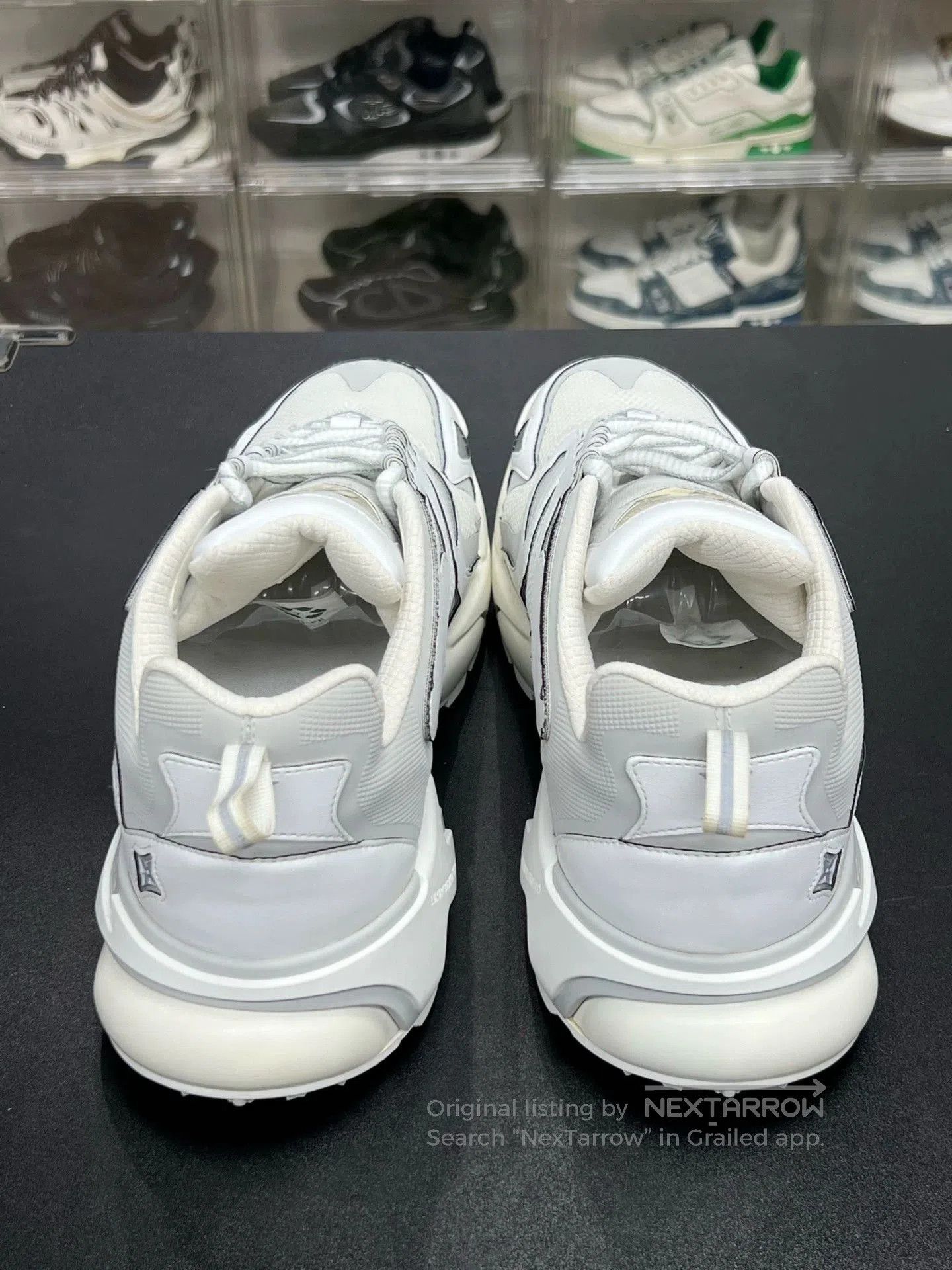 Louis Vuitton lv runner tatic sneakers in white and gray. Size US 11 / EU 44 - 6 Thumbnail