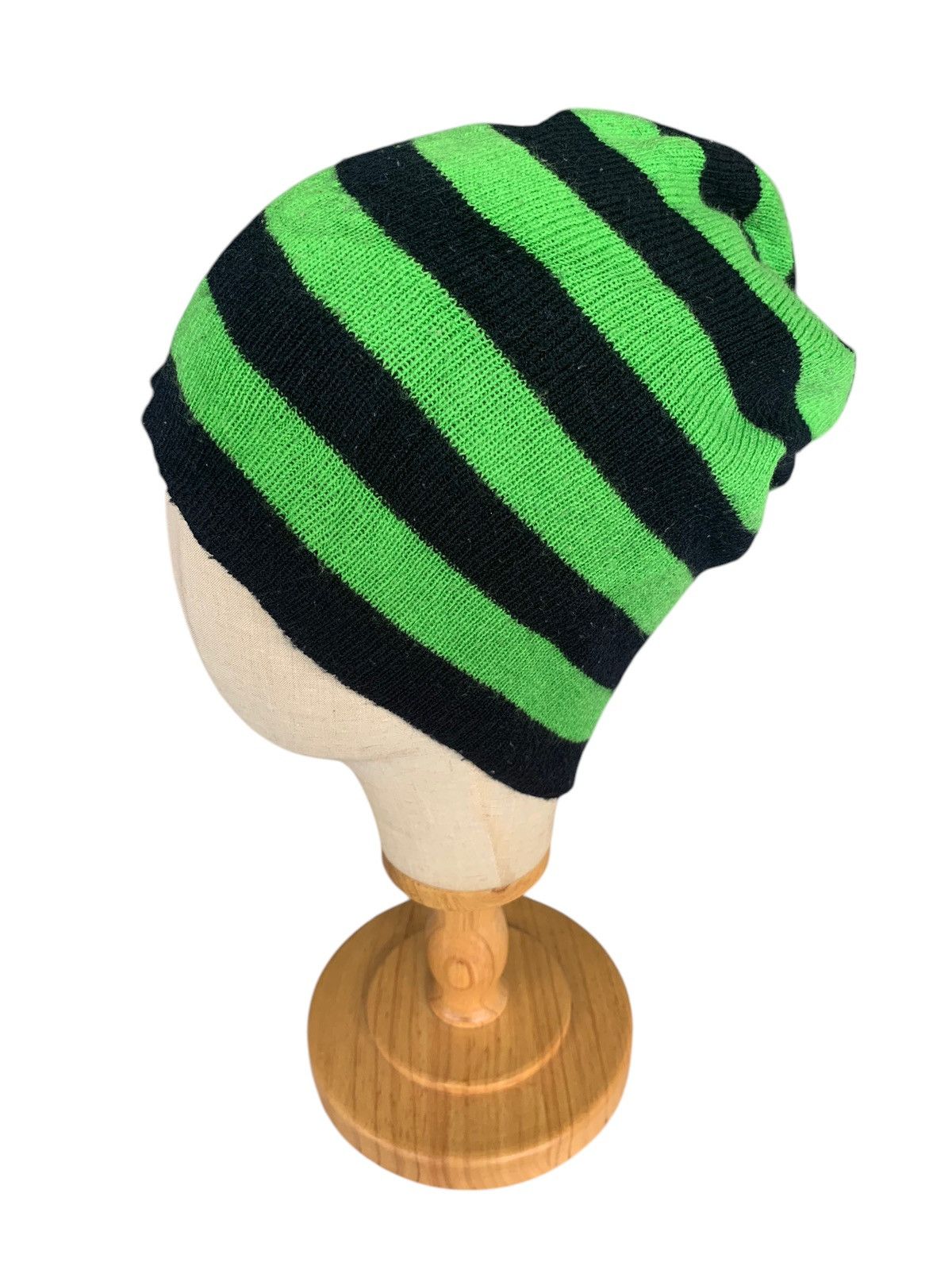 Japanese Brand × Kapital × Vintage Stripe Streetwear Winter Sessions Rare Hairy Beanie Hats Size ONE SIZE - 6 Thumbnail