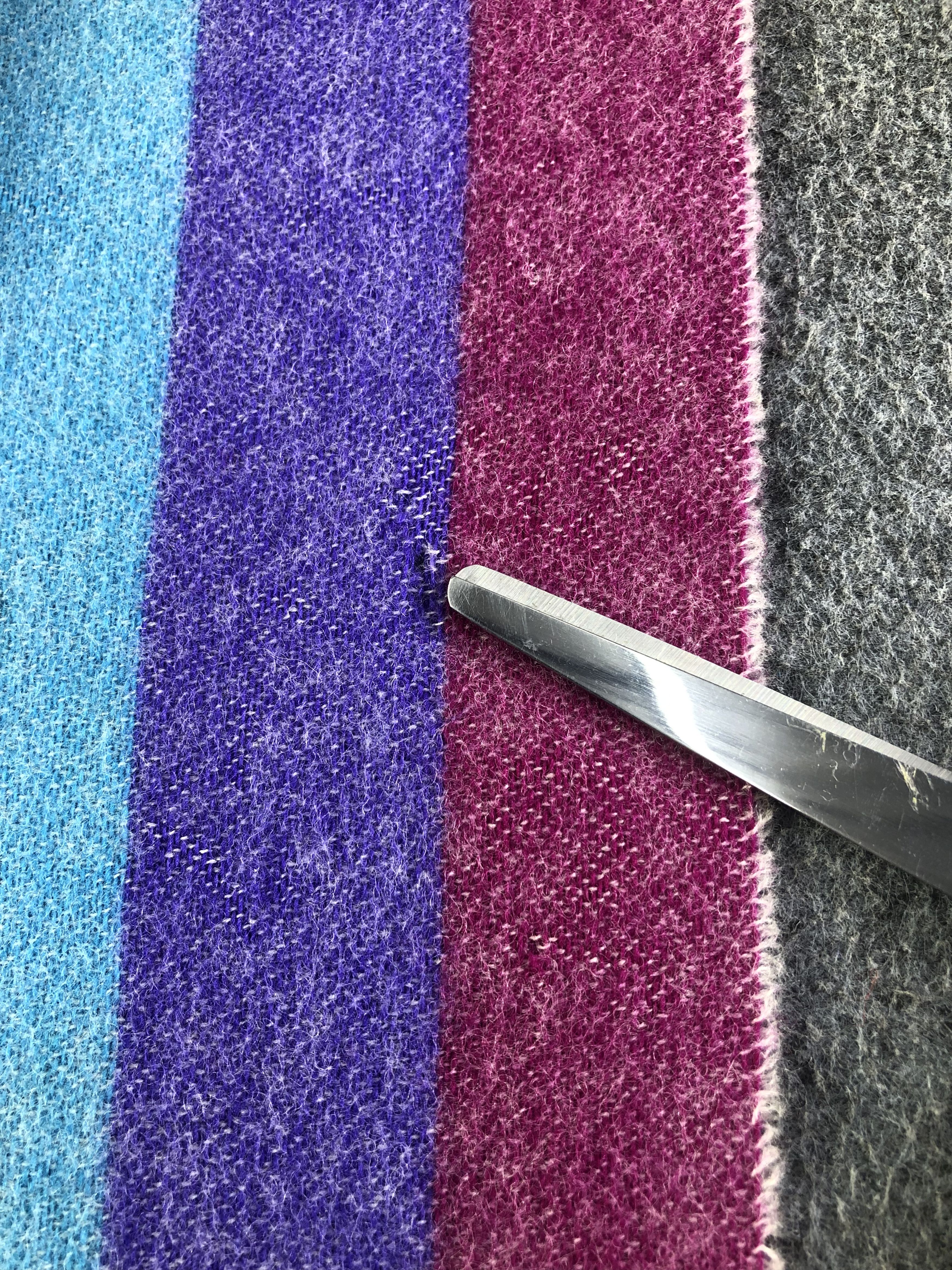 Vintage Glen Prince Lambswool Scarf / Muffler / Neckwear SS1238 Size ONE SIZE - 6 Thumbnail