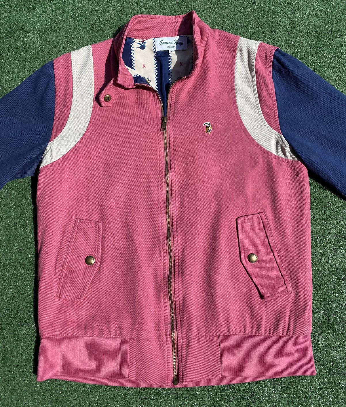 Other James King Atlanta Spring Twill Club Jacket Goat Logo Size US S / EU 44-46 / 1 - 3 Thumbnail