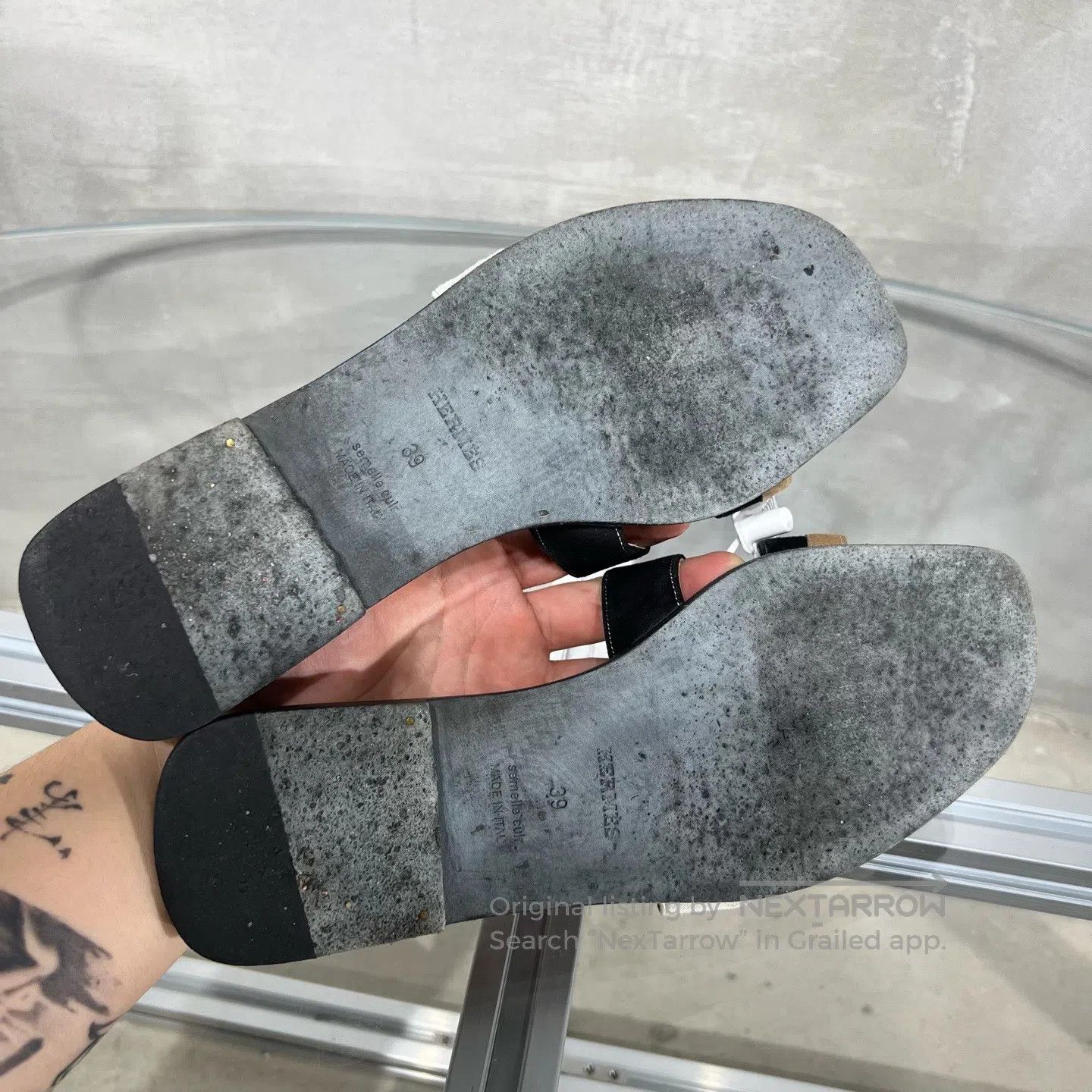 Hermes Hermes brown slide sandals Size US 8.5 / IT 38.5 - 6 Thumbnail