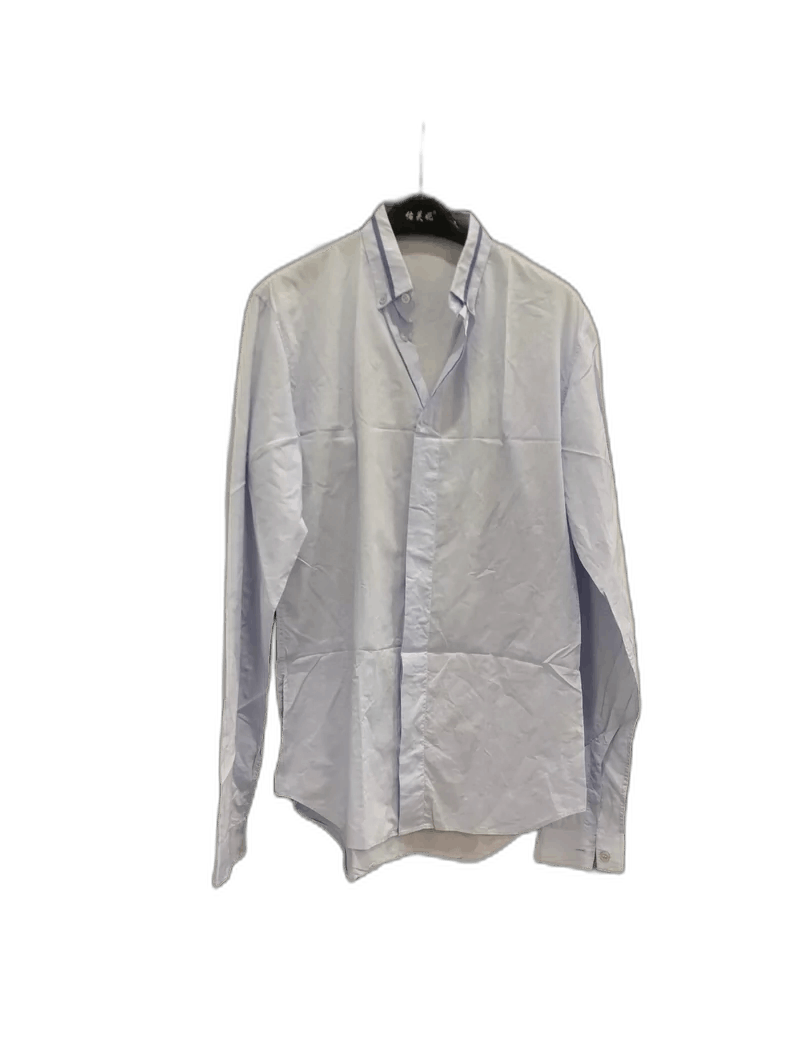 Dior Dior Long Sleeve Light Blue Shirt Size US XS / EU 42 / 0 - 1 Thumbnail