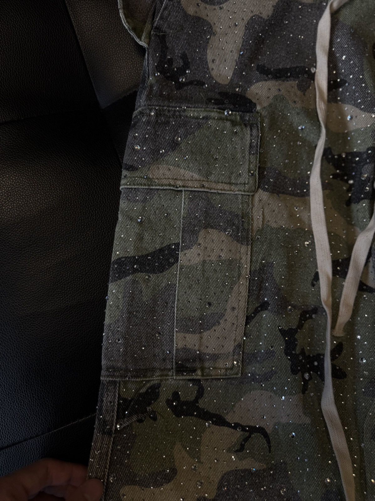 Vale Valley Jogger Green Pants Stone Crystal Size 32 (NEW) Size US 32 / EU 48 - 5 Thumbnail