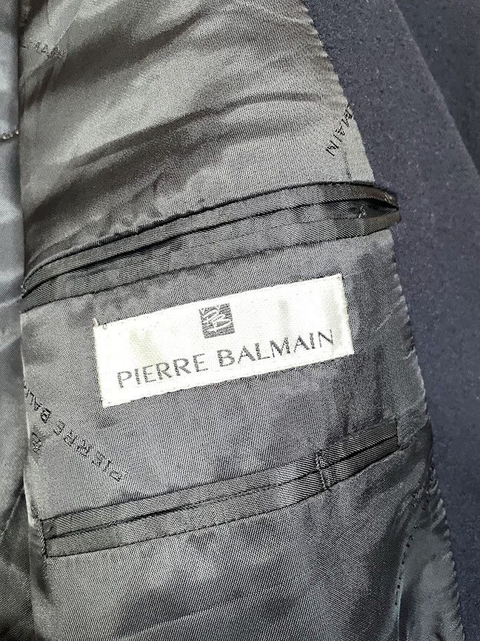 Pierre Balmain Pierre Balmain Vintage Blazer cashmere & wool Size 54R - 7 Thumbnail