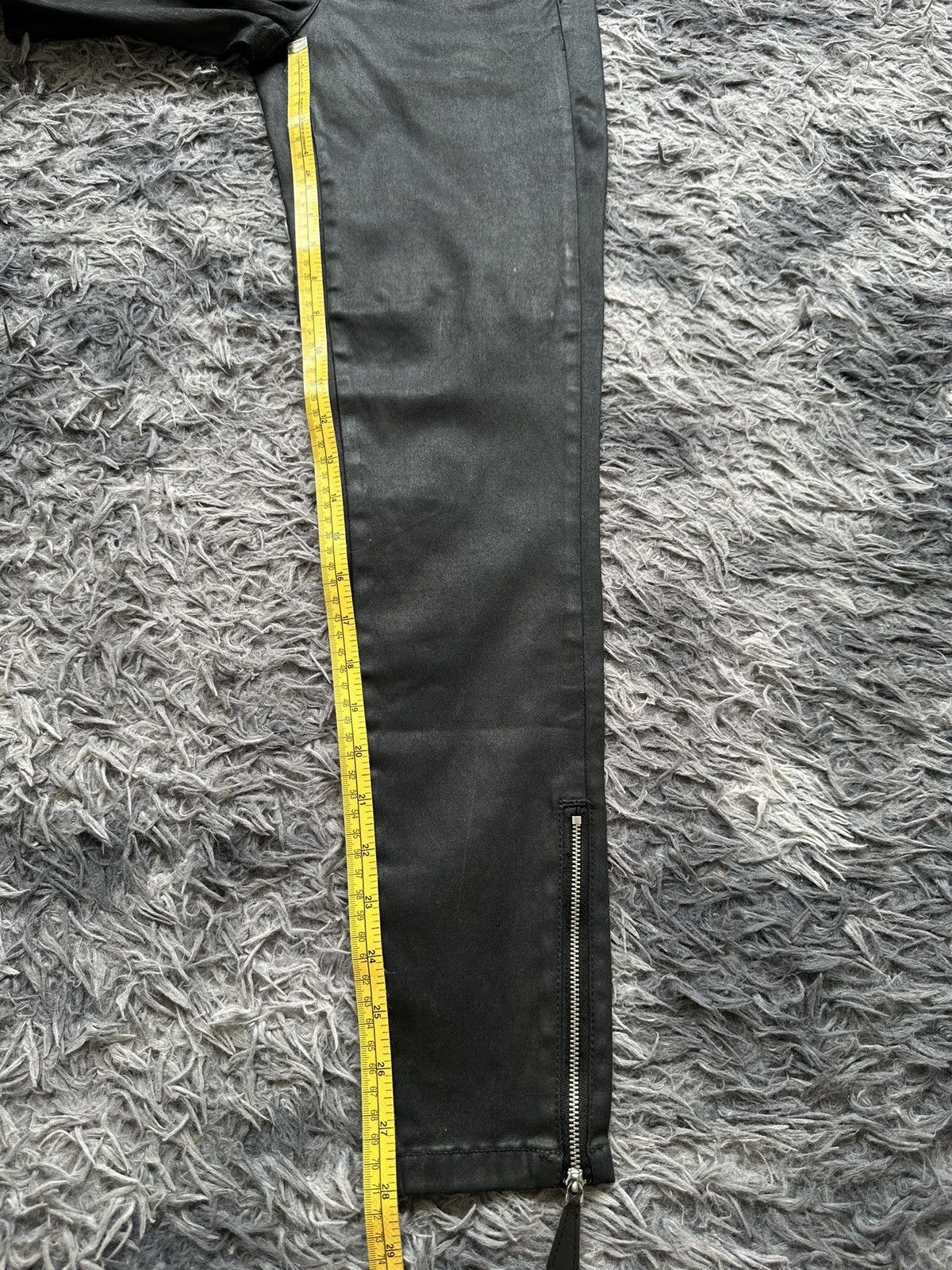 Jean Paul Gaultier 2010's Jean Paul Gaultier x Target coated slim jeans Size US 28 / EU 44 - 9 Thumbnail
