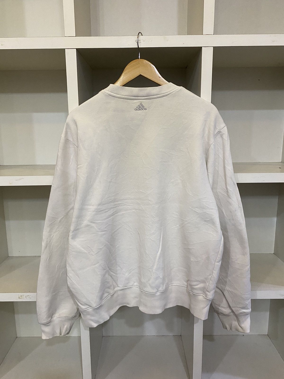 Adidas Adidas Embroidery Logo Sweatshirt Size US L / EU 52-54 / 3 - 4 Thumbnail