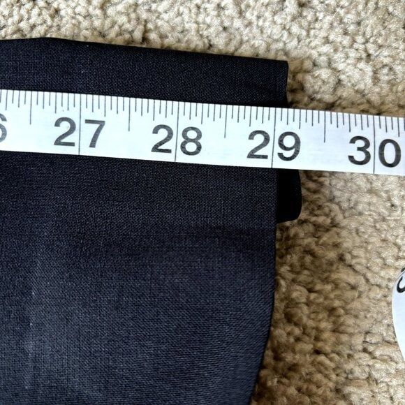 Coppley Coppley $330 Men's Dress Pants 40x29 Black Wool‎ Trousers Fl Size 40R - 6 Thumbnail