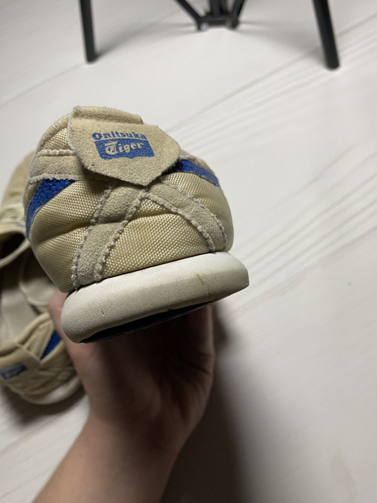 Japanese Brand × Onitsuka Tiger × Vintage Vintage Onitsuka Tiger Mexico 66 worn distressed sneakers Size US 6.5 / EU 39-40 - 14 Thumbnail