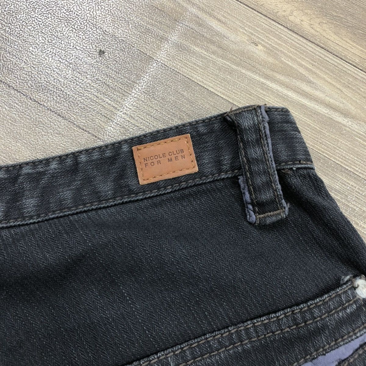 Hysteric Glamour × If Six Was Nine × Nicole Club 🇯🇵 2000s Nicole Club For Men Lgb Harajuku Style Flared Jeans Size US 31 - 19 Thumbnail