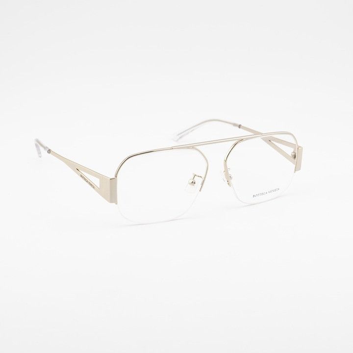 Bottega Veneta Bottega Veneta BV1067O 002 Eyeglasses Gold 56mm Aviator Fram Size ONE SIZE - 5 Thumbnail