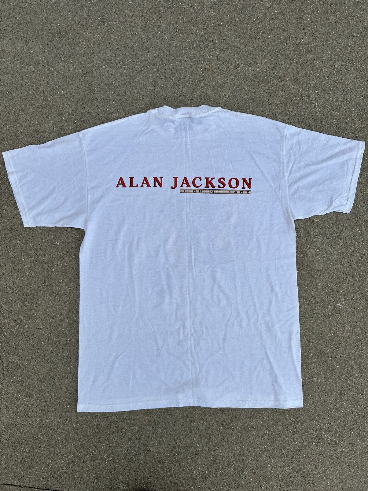 Tultex Vintage Alan Jackson Shirt Size US XL / EU 56 / 4 - 2 Thumbnail