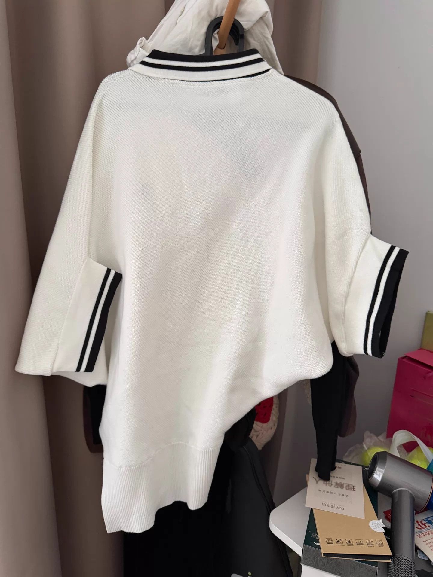 Sacai Sacai Color Block Polo Shirt White Size 1 Size S / US 4 / IT 40 - 3 Thumbnail
