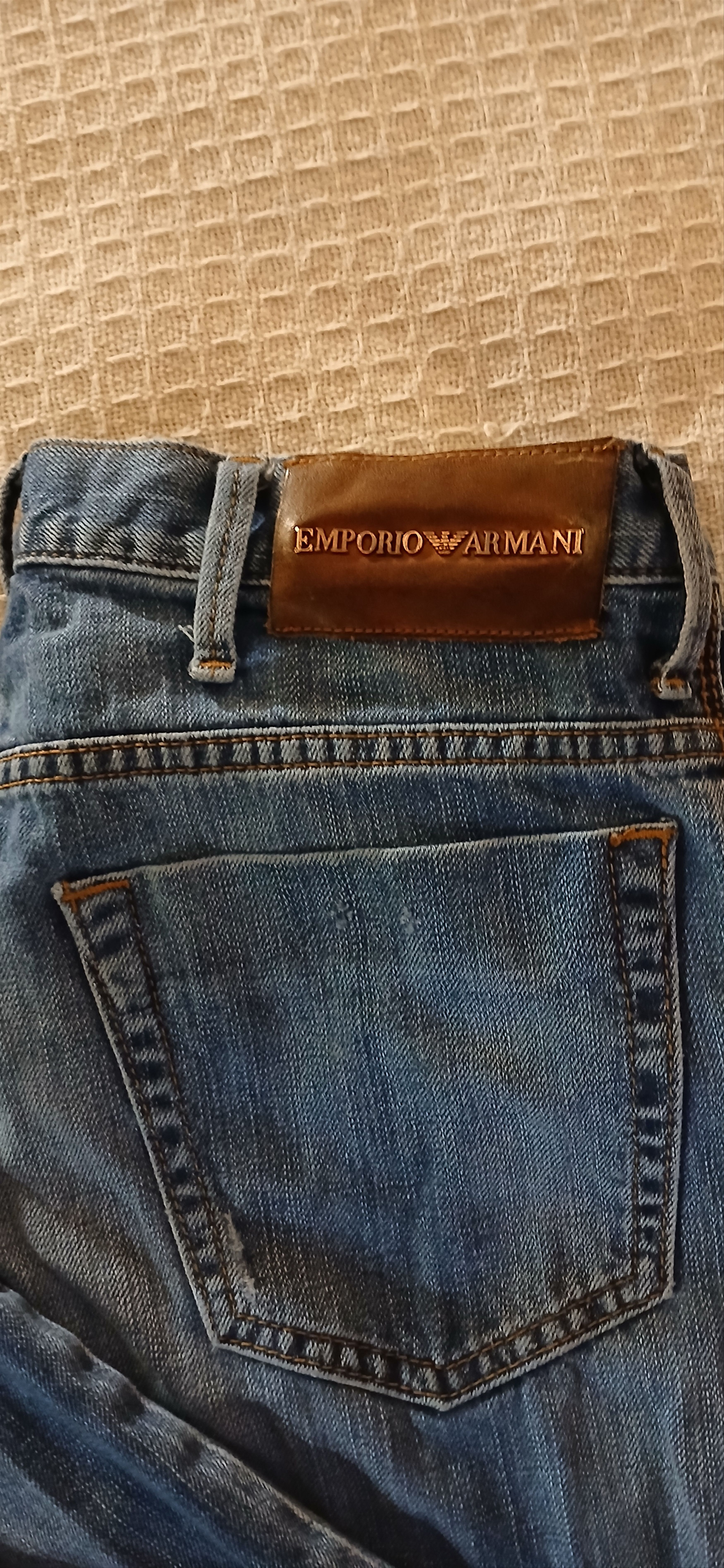 Giorgio Armani Vintage Armani Jeans Size US 29 - 2 Thumbnail