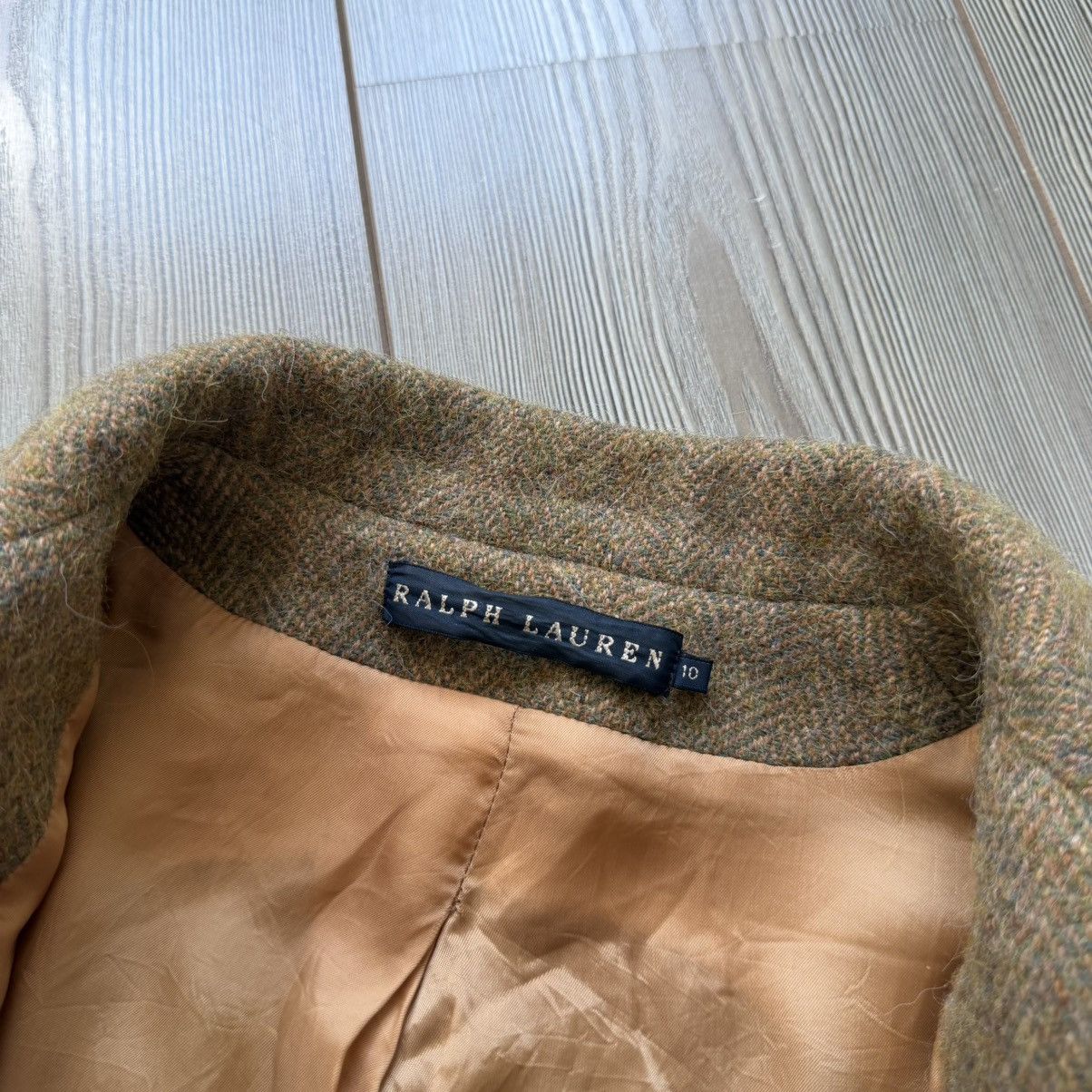 Polo Ralph Lauren Polo Ralph Lauren Vintage Herringbone Double Breasted Jacket Size M / US 6-8 / IT 42-44 - 13 Thumbnail