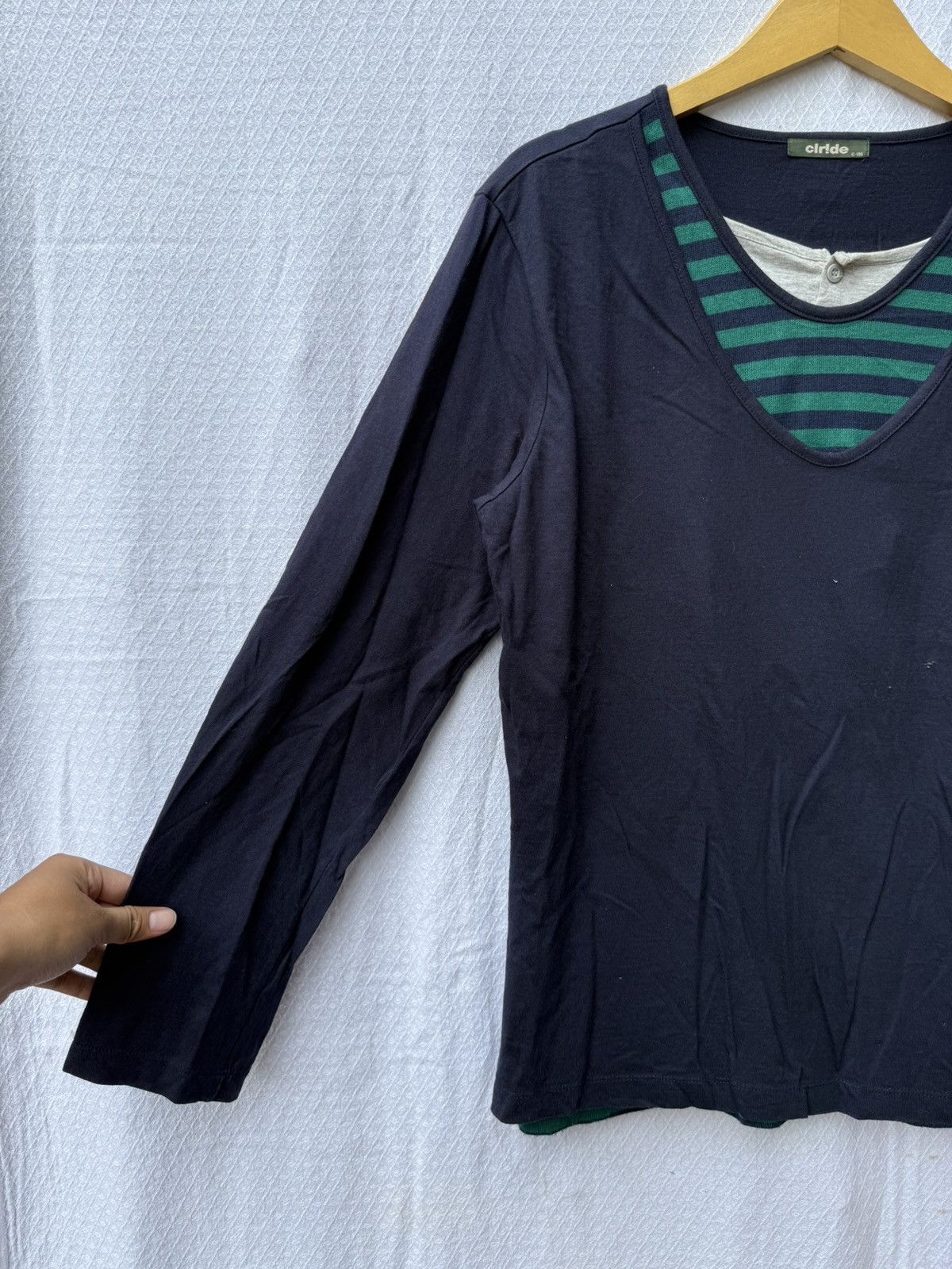 Japanese Brand Vampire Clride 3 Layer Shirt Size US L / EU 52-54 / 3 - 3 Thumbnail