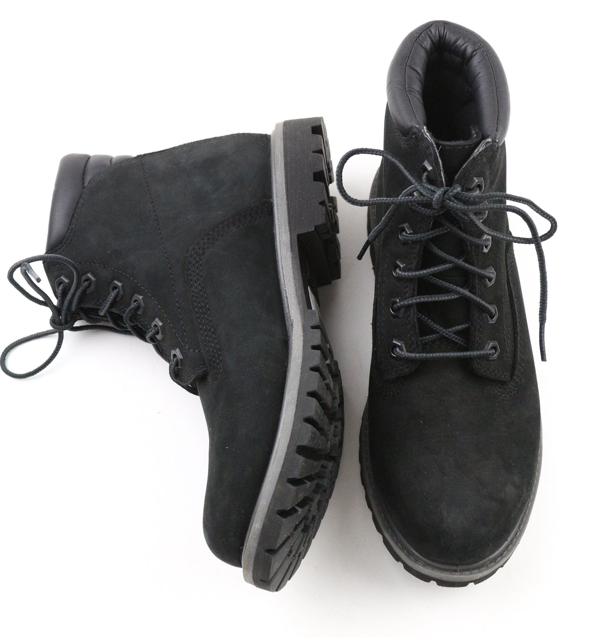 Timberland A17VM UK5 Black Leather 79592 Size US 7 / IT 37 - 7 Thumbnail