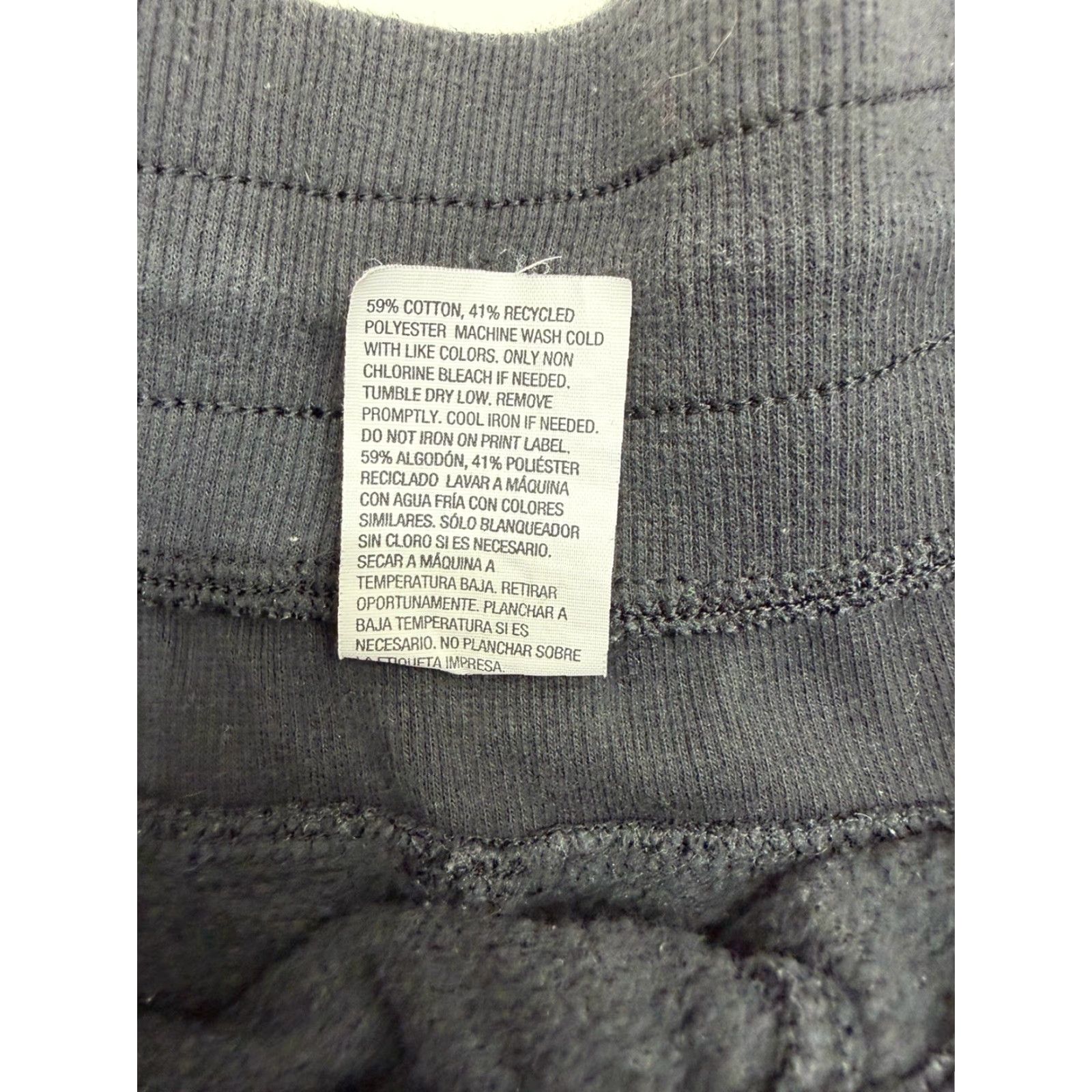 Vintage All In Motion Womens Sweatpants Jogger Black Size L Drawstring Pocketed Comfort Casual Size 36" / US 14 / IT 50 - 6 Thumbnail