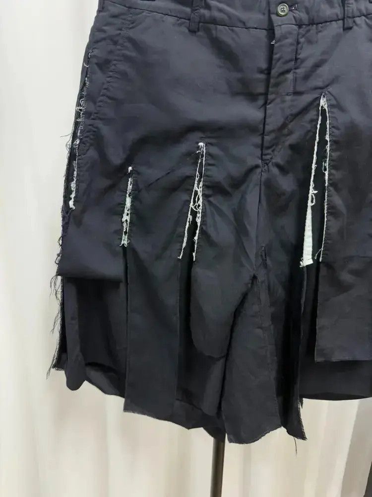 Comme des Garcons Sz L Comme Des Garcons Homme Plus Distressed Shorts Size US 34 / EU 50 - 4 Thumbnail