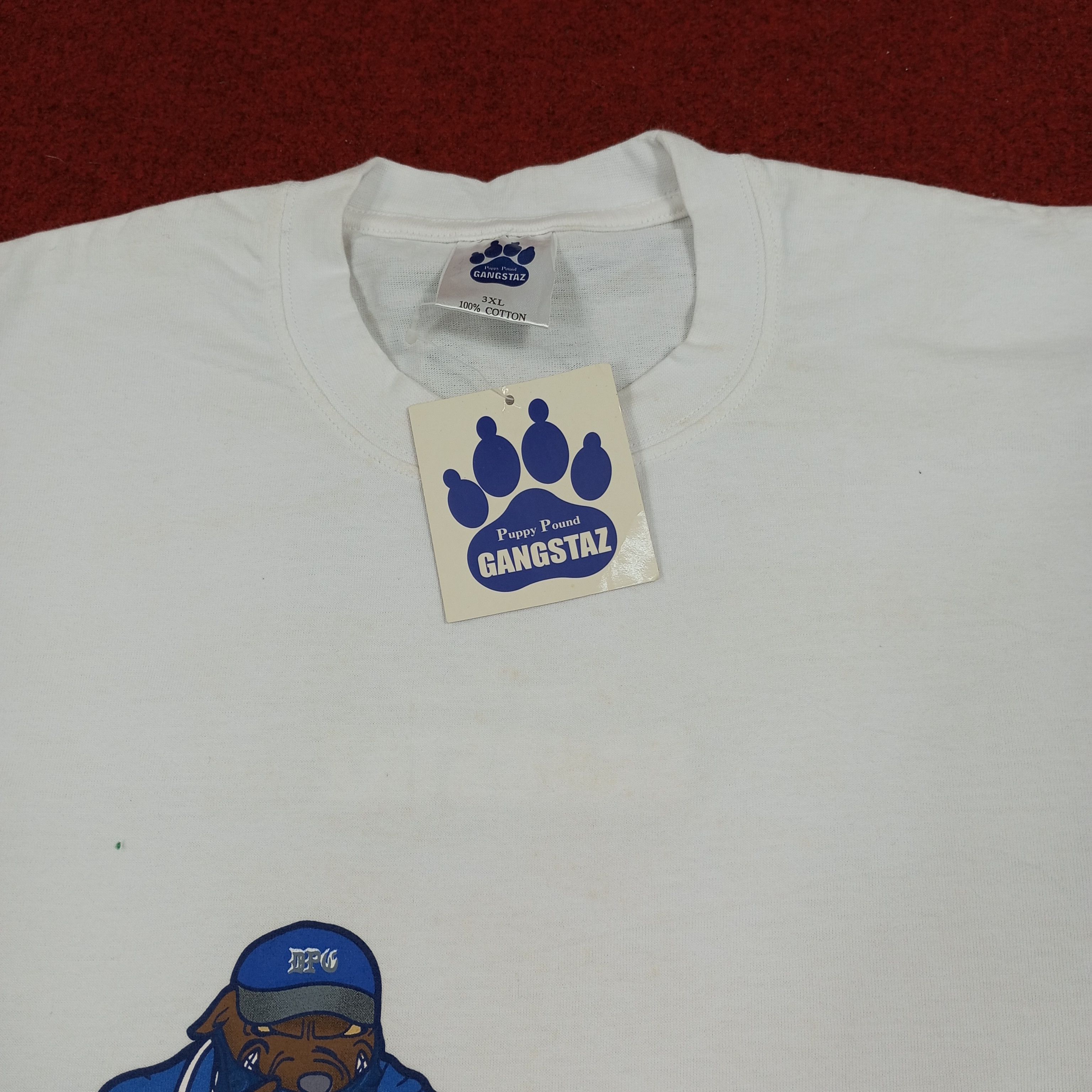 Band Tees × Rap Tees × Vintage DPG Puppy Pound Gangstaz Hip Hop Music Style Tshirt Size US XXL / EU 58 / 5 - 6 Thumbnail