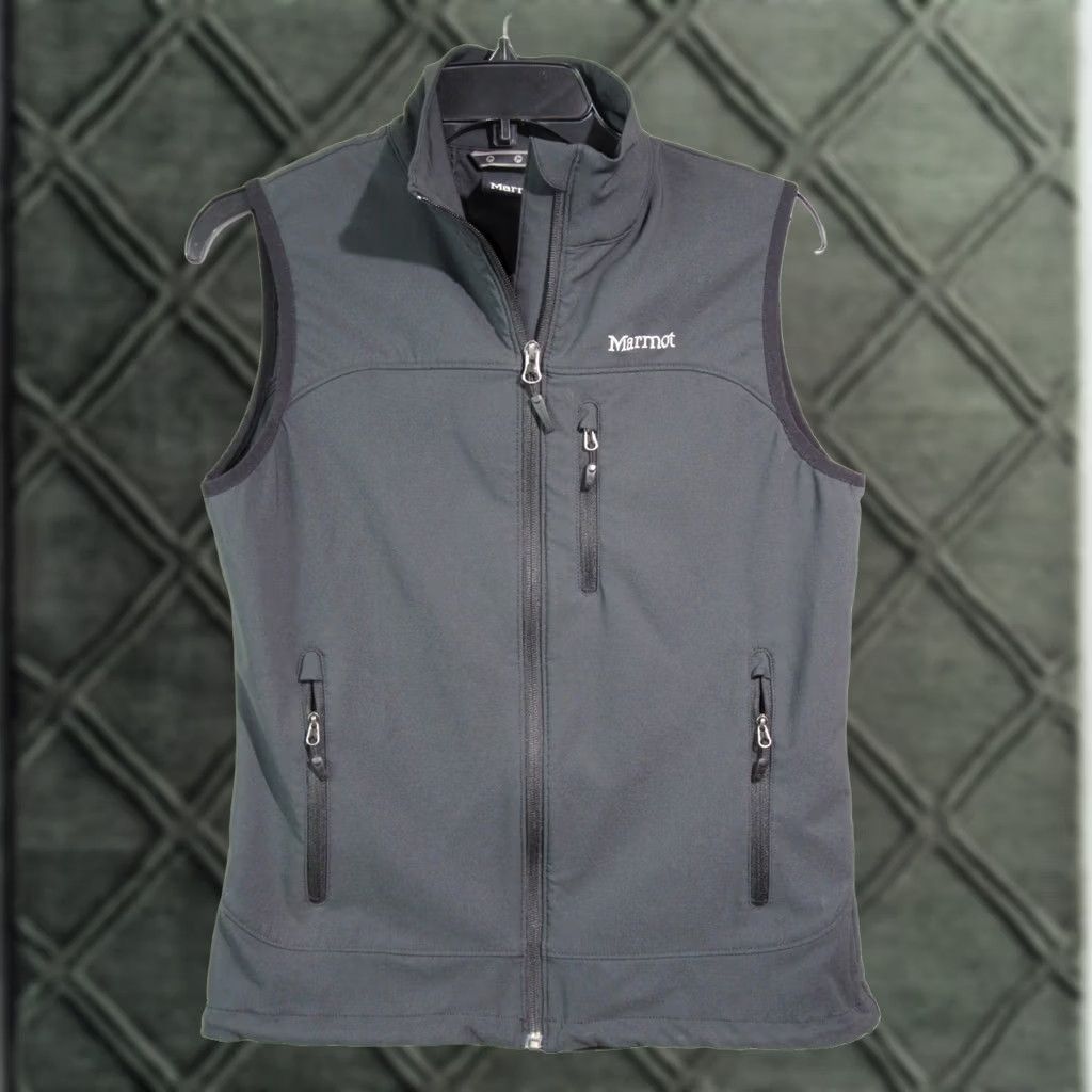 Marmot Marmot Womens Black Tempo Vest Sleeveless Athletic Jacket M Size M / US 6-8 / IT 42-44 - 1 Thumbnail