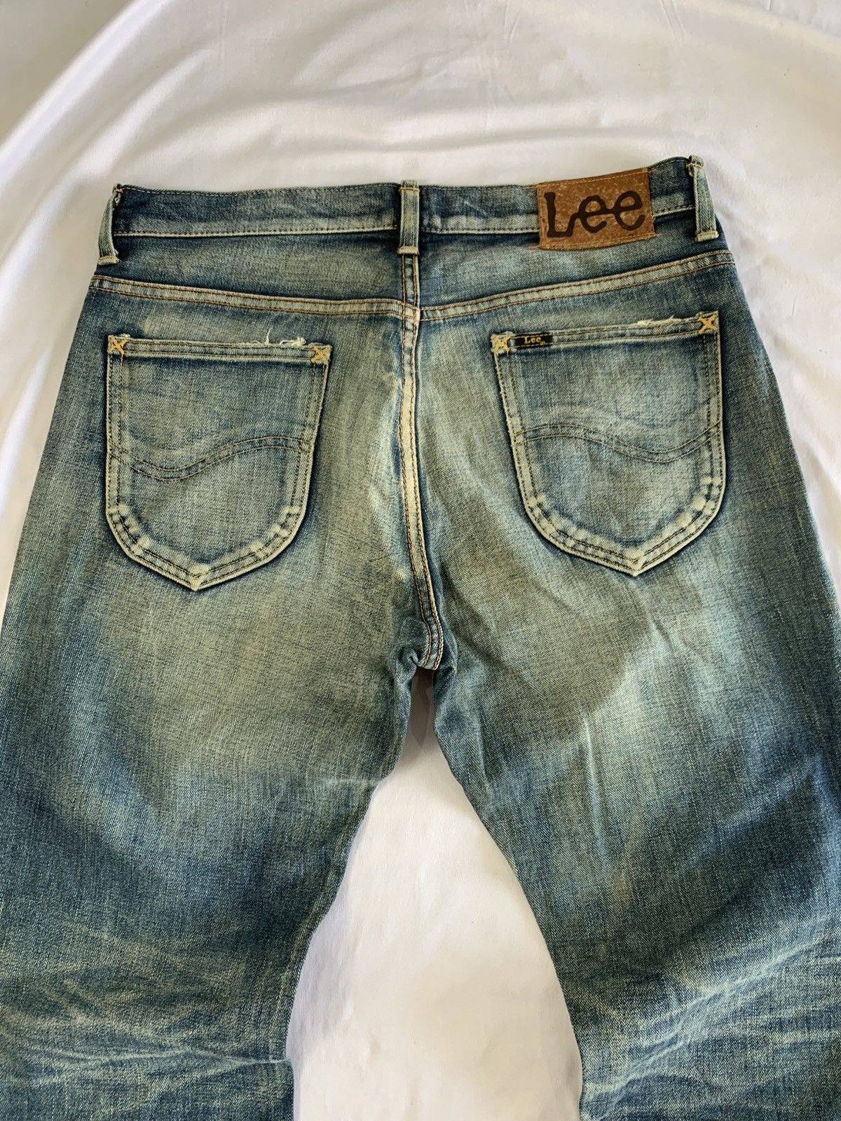Lee lee dirty faded jeans pant Size US 34 / EU 50 - 8 Thumbnail