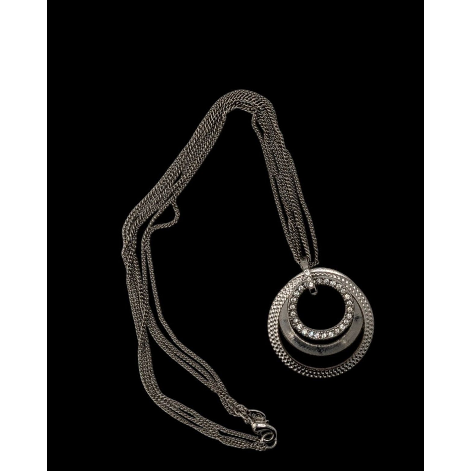 Other Vintage Glam Premier Designs Silver-Tone Multi-Strand Neckla Size ONE SIZE - 2 Thumbnail