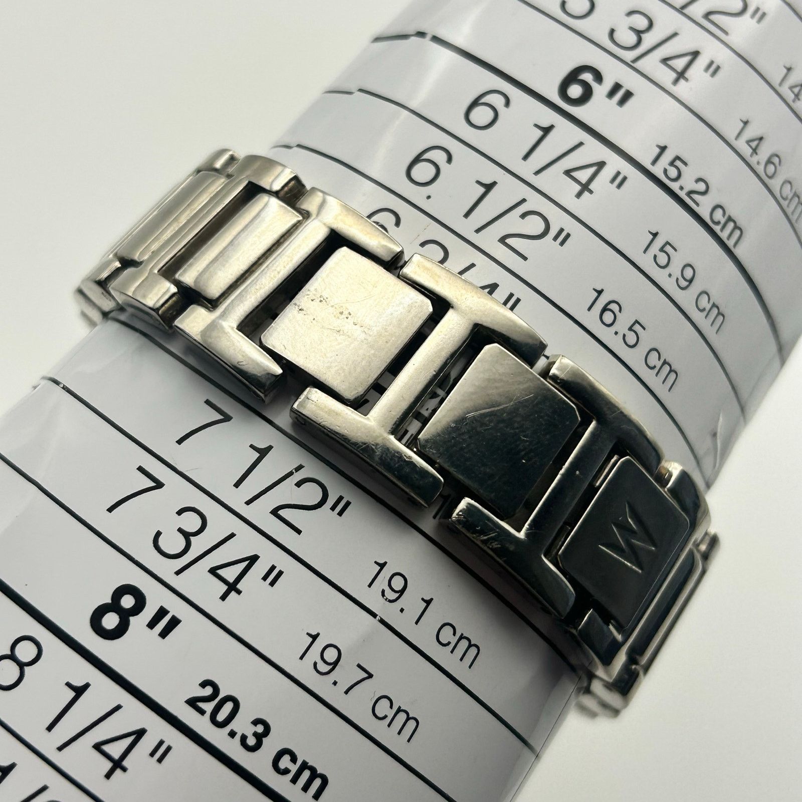 Other M MEI64 Silver Tone Crystals St. Steel Watch New Battery Size ONE SIZE - 8 Thumbnail